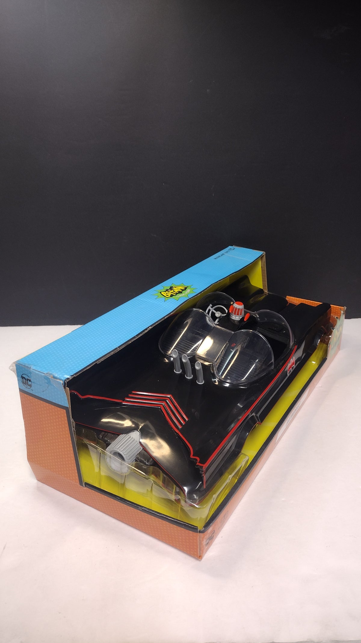 McFarlane DC Batmobile Batman 66 Classic TV Series Plastic Vehicle NIB Sealed