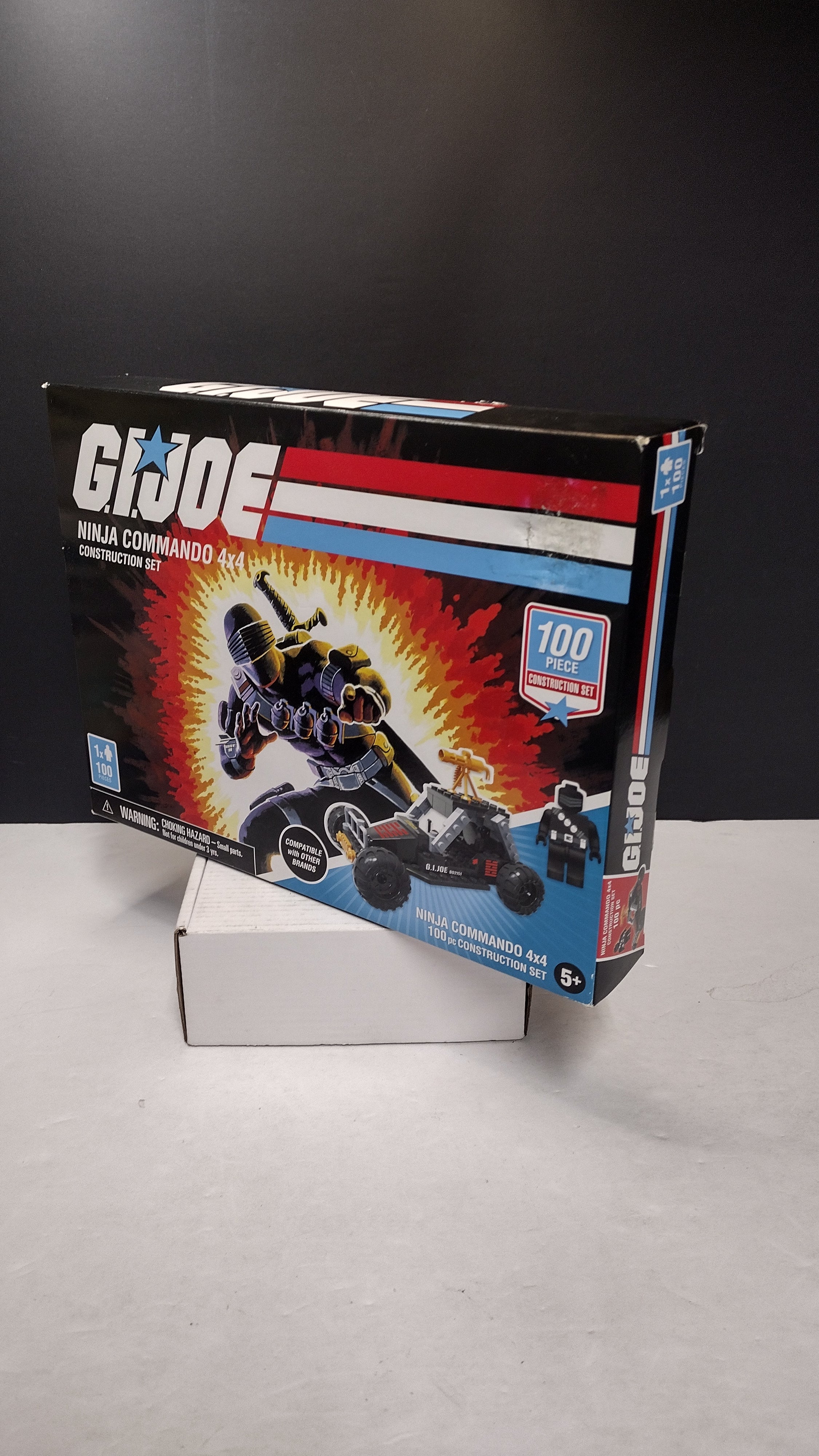 G.I. Joe Ninja Commando 4x4 Construction Set (Model GJ3522-03) NIB (Sealed / Front Sticker Damage)