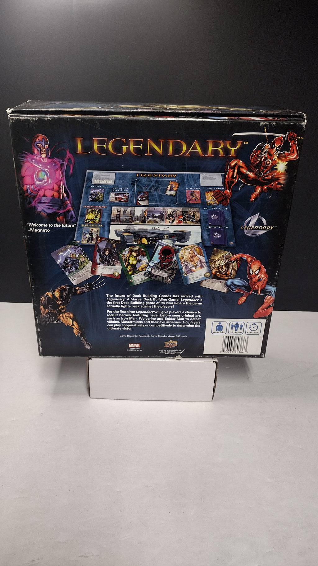2012 Upper Deck Legendary: A Marvel Deck Building Game- Complete (Former Store Demo)