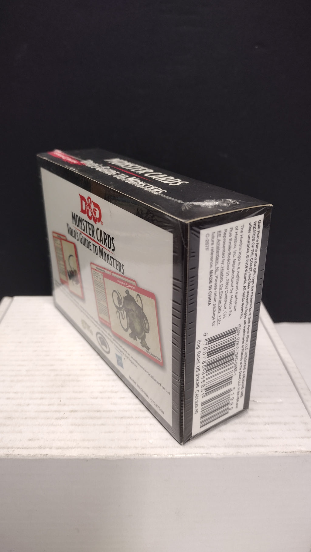 D&D Monster Cards- Volo's Guide to Monsters- Sealed