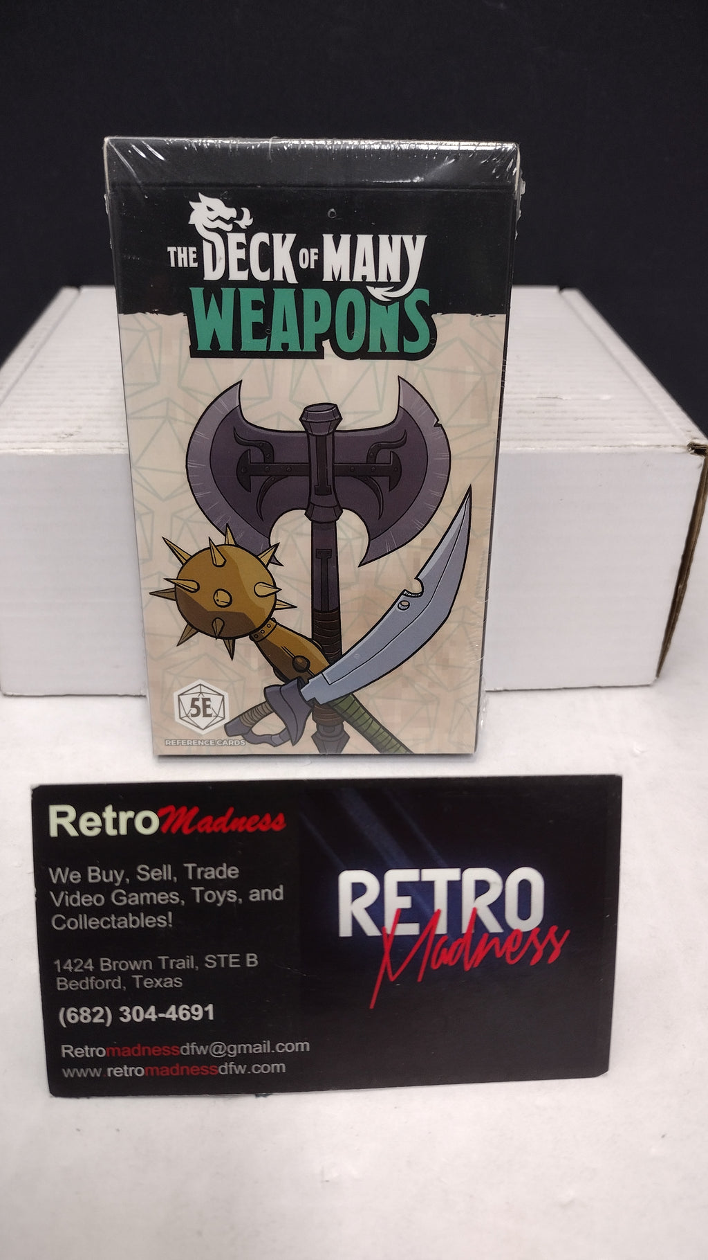 The Deck of Many: Weapons- Dungeons & Dragons- Sealed