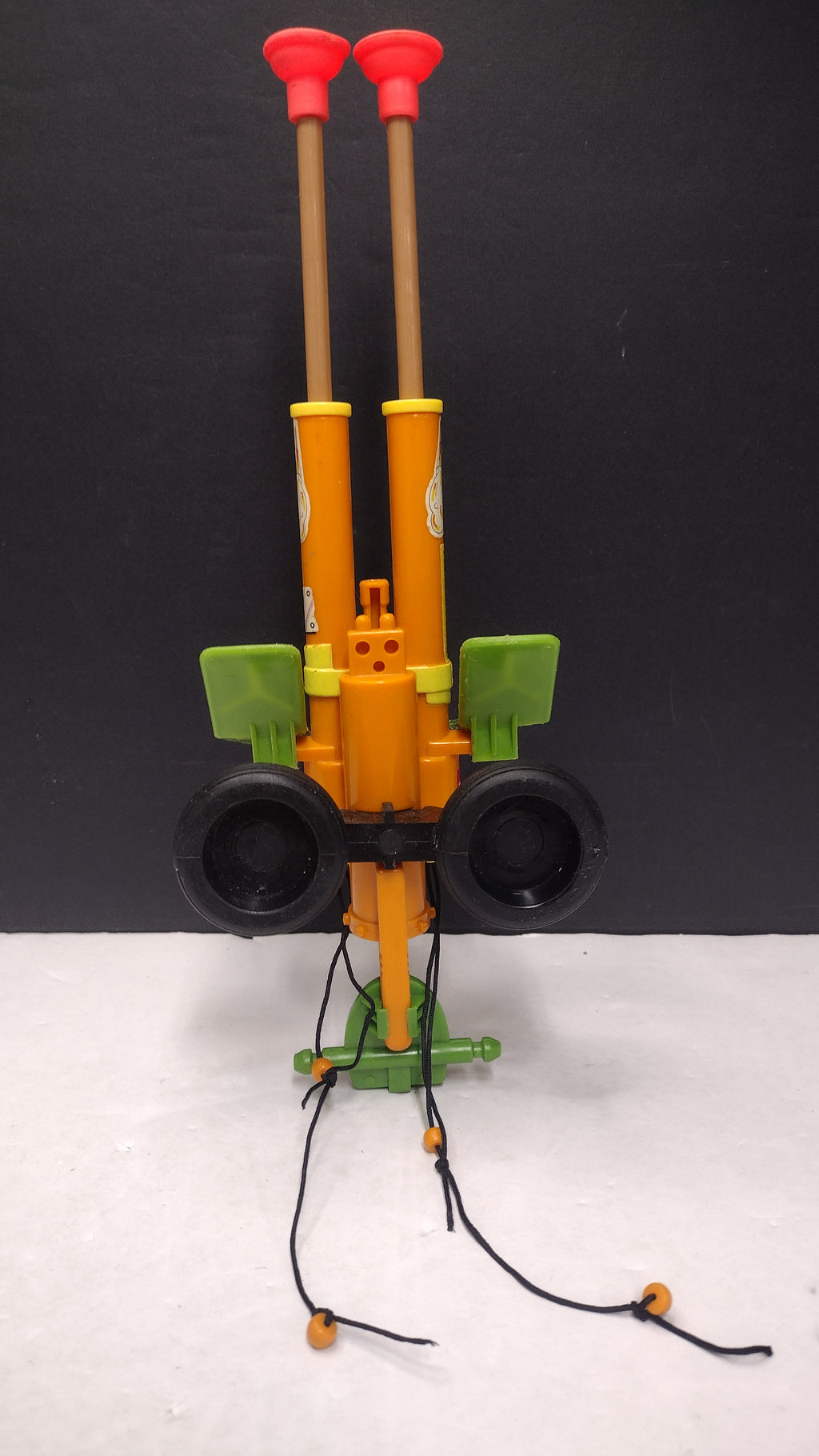 1989 TMNT Double Barreled Plunger Gun- Incomplete-