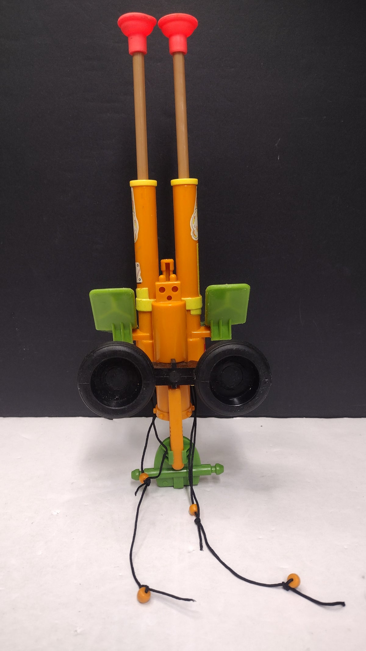 1989 TMNT Double Barreled Plunger Gun- Incomplete-