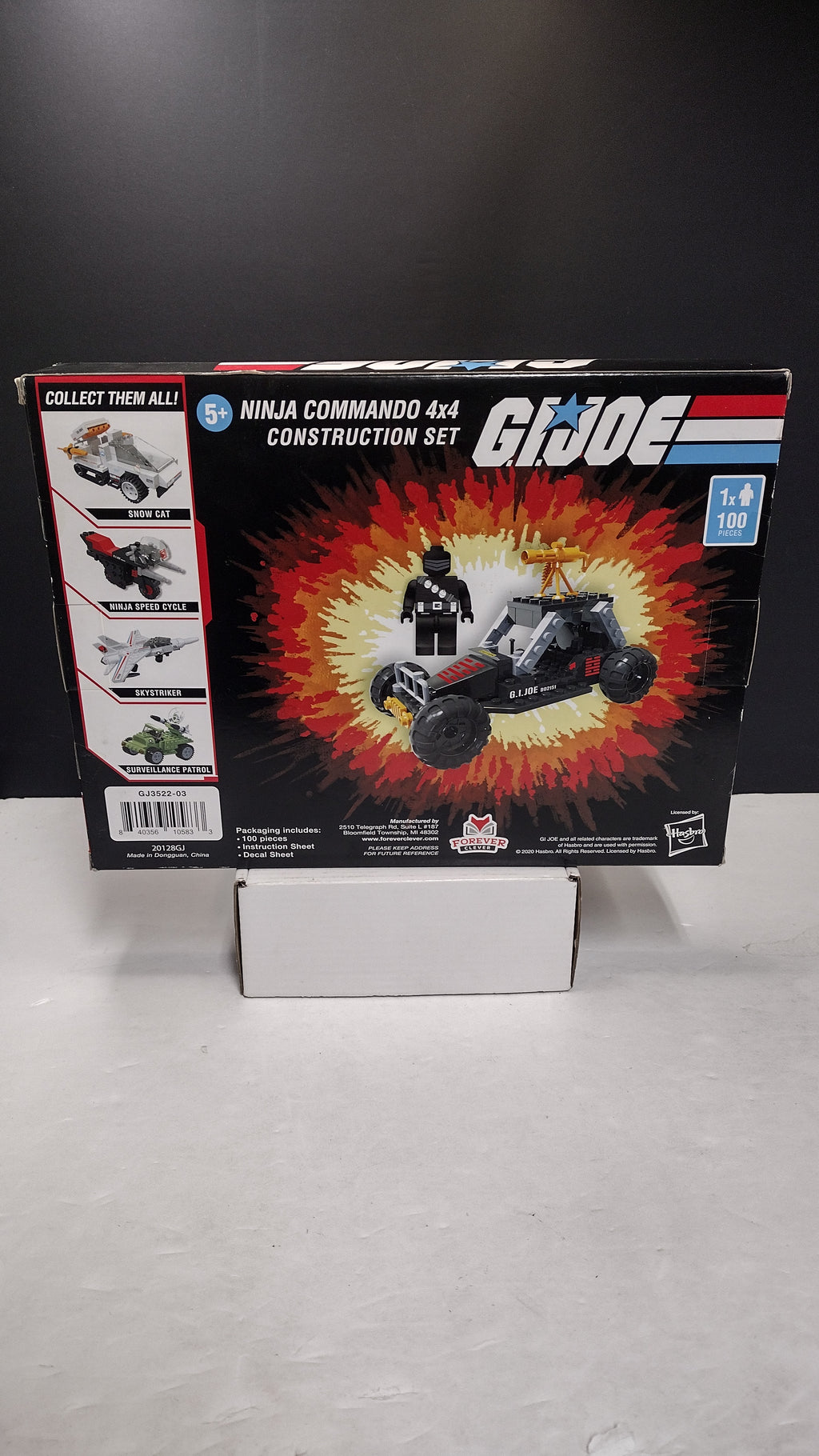 G.I. Joe Ninja Commando 4x4 Construction Set (Model GJ3522-03) NIB (Sealed / Front Sticker Damage)