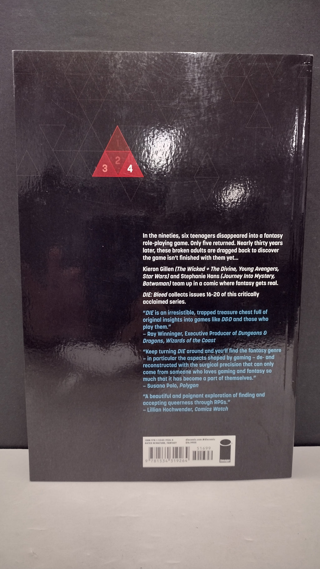 (MATURE) Die Volume 4: Bleed by Kieron Gillen & Stephanie Hans – New Paperback