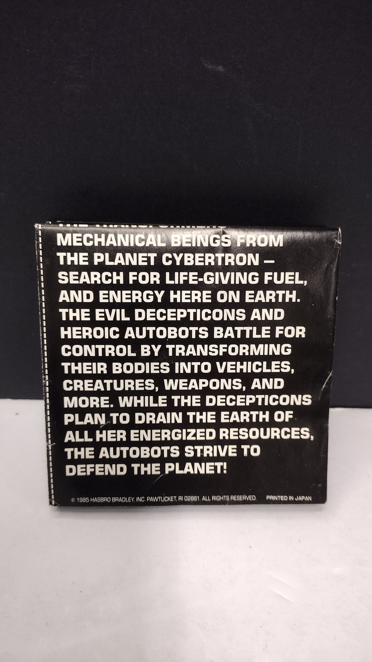 Vintage Original G1 Transformers Inserts Lot: 1984-1986