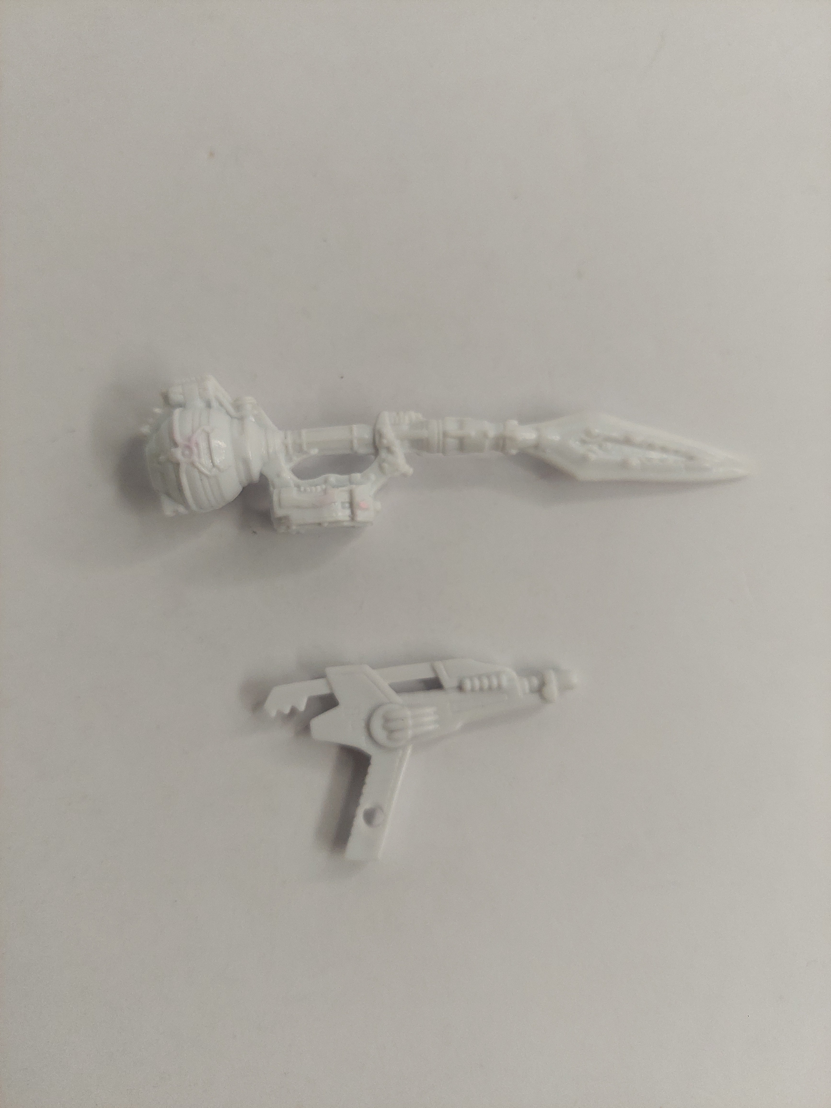 Power Rangers Mega Force White Sword and Gun Accessories Weapons