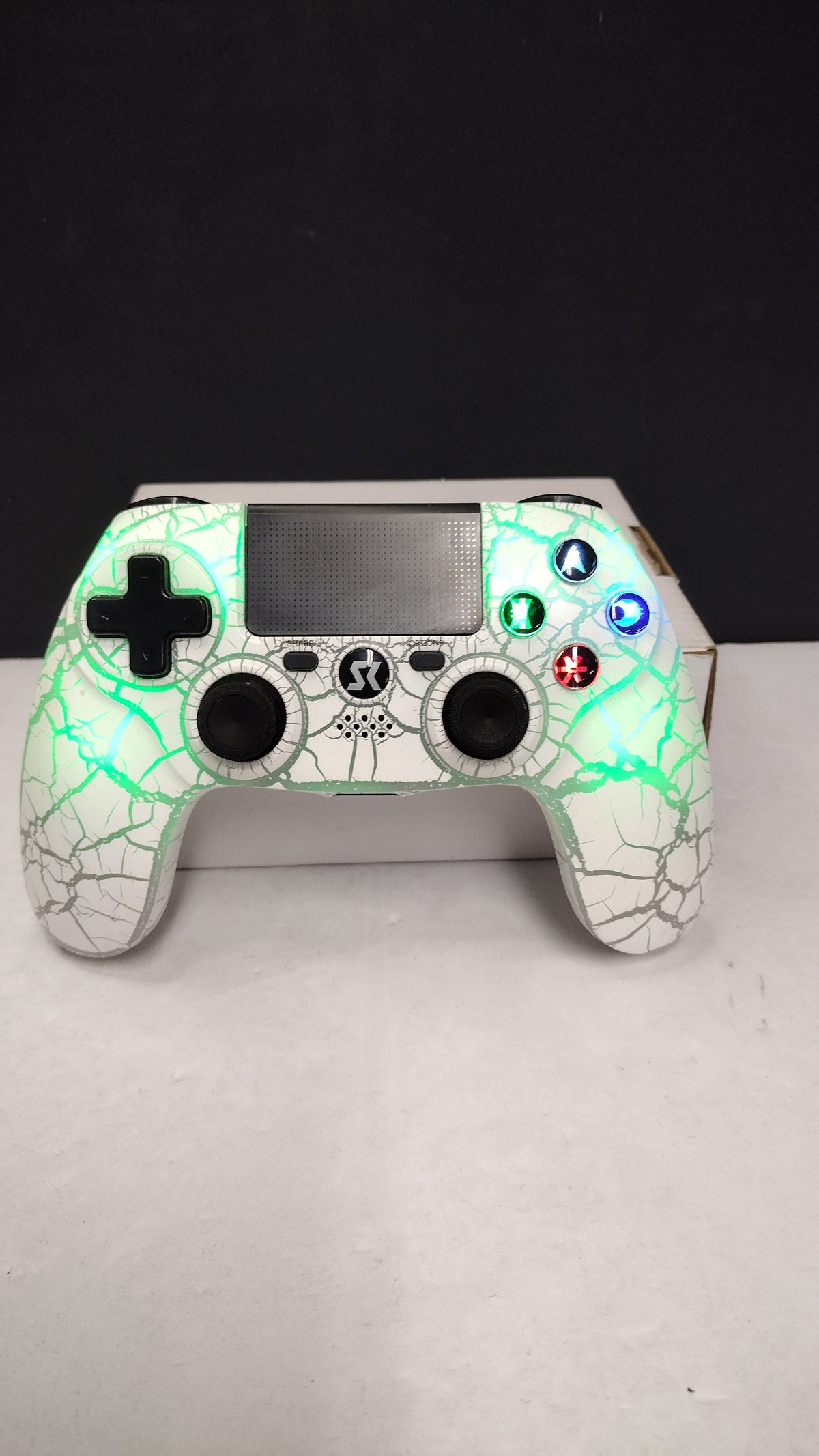 Ishako PS4 PC Wireless Controller Model S-PS415 LED Lights Tested Works