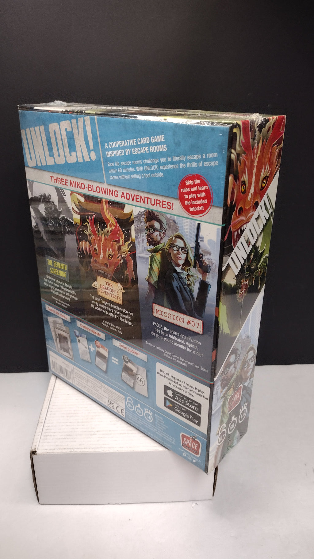 Unlock! Epic Adventures Escape Room Board Game 3-in-1 Box Set New Sealed