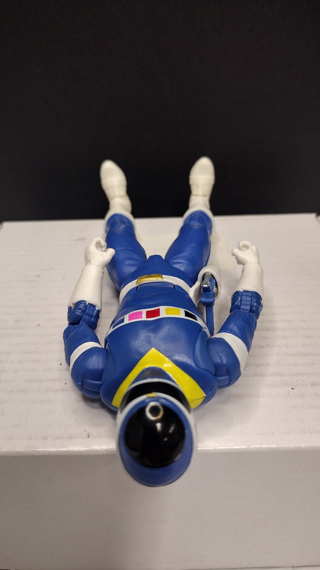 Power Rangers Lightning Collection: In Space Blue Ranger 6-Inch Action Figure • Loose & 100% Complete (Hasbro)