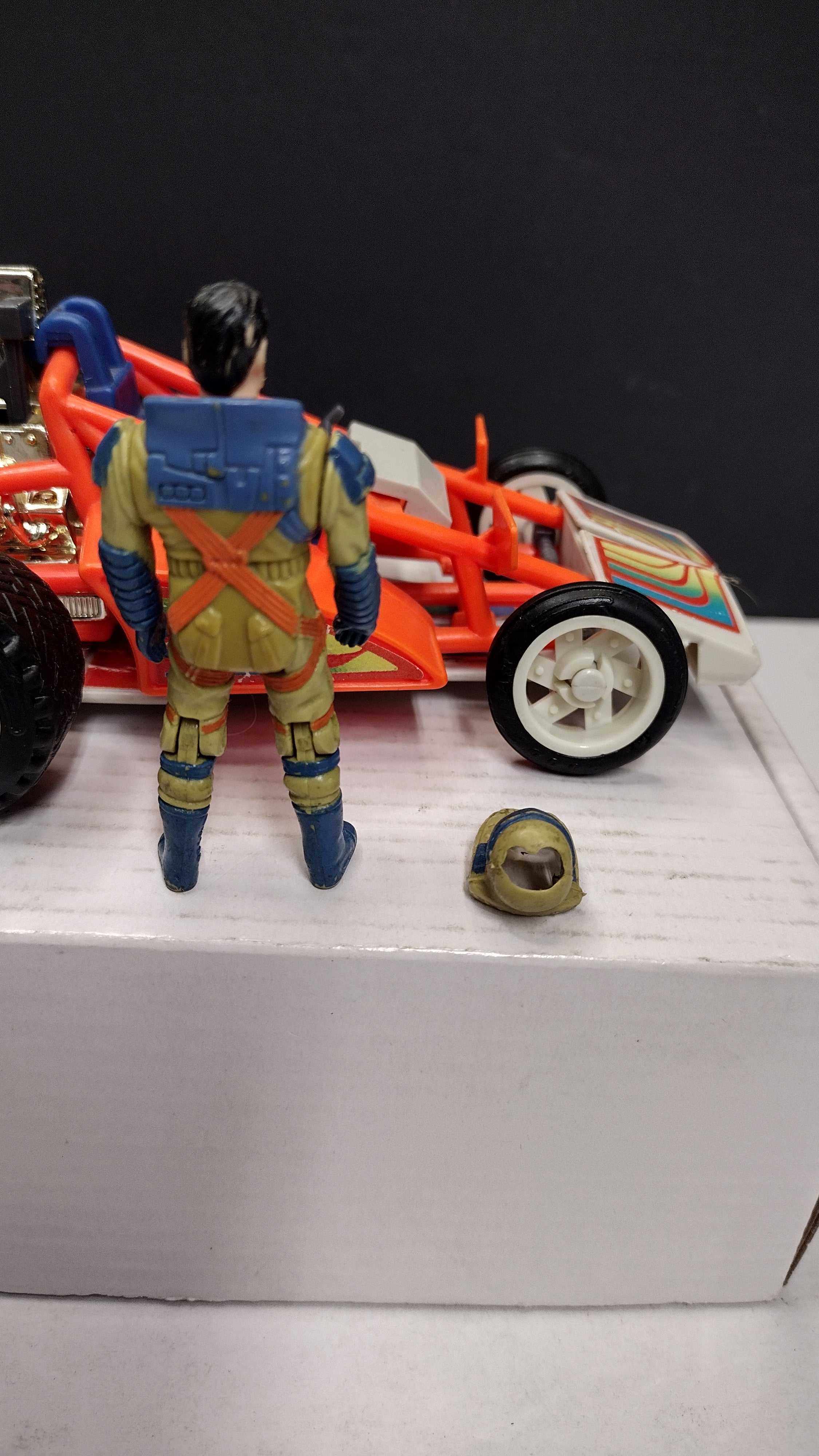 Vintage 1986 Kenner M.A.S.K. Series 2 Firefly & Julio Lopez (Loose / 100% Complete)