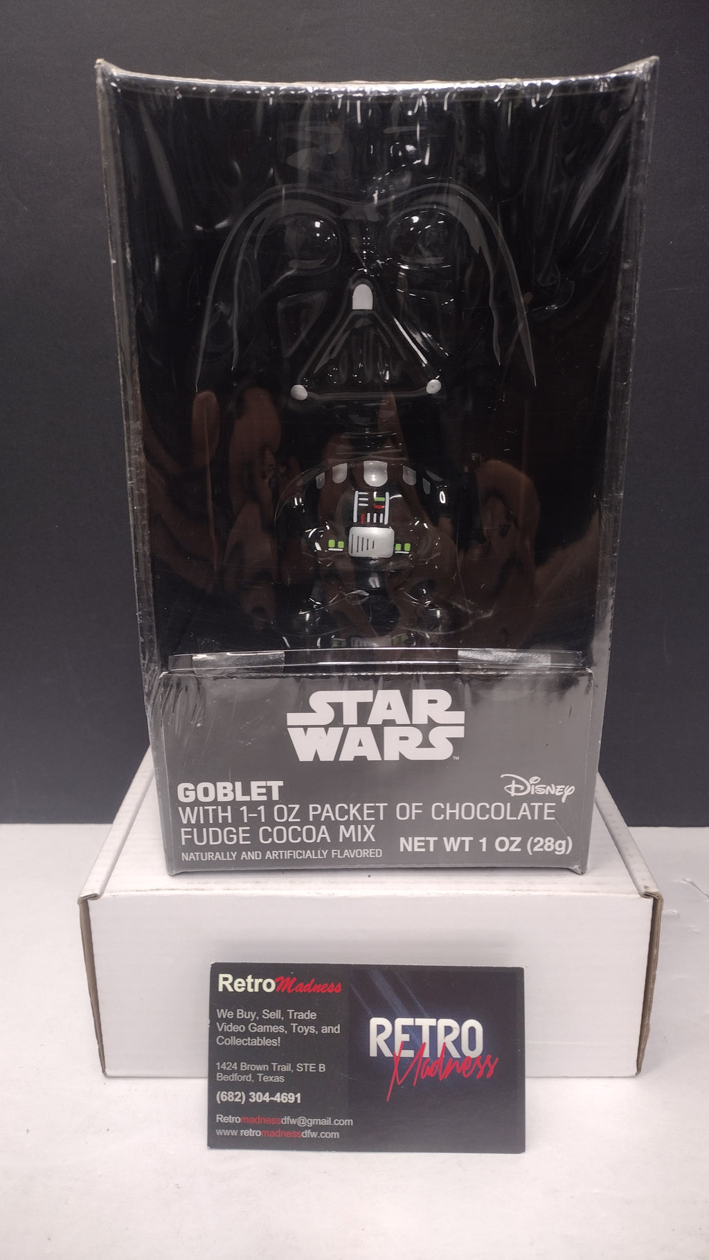 Star Wars Darth Vader Ceramic Goblet Gift Set with Hot Cocoa Mix (Galerie - Brand New / New in Package)