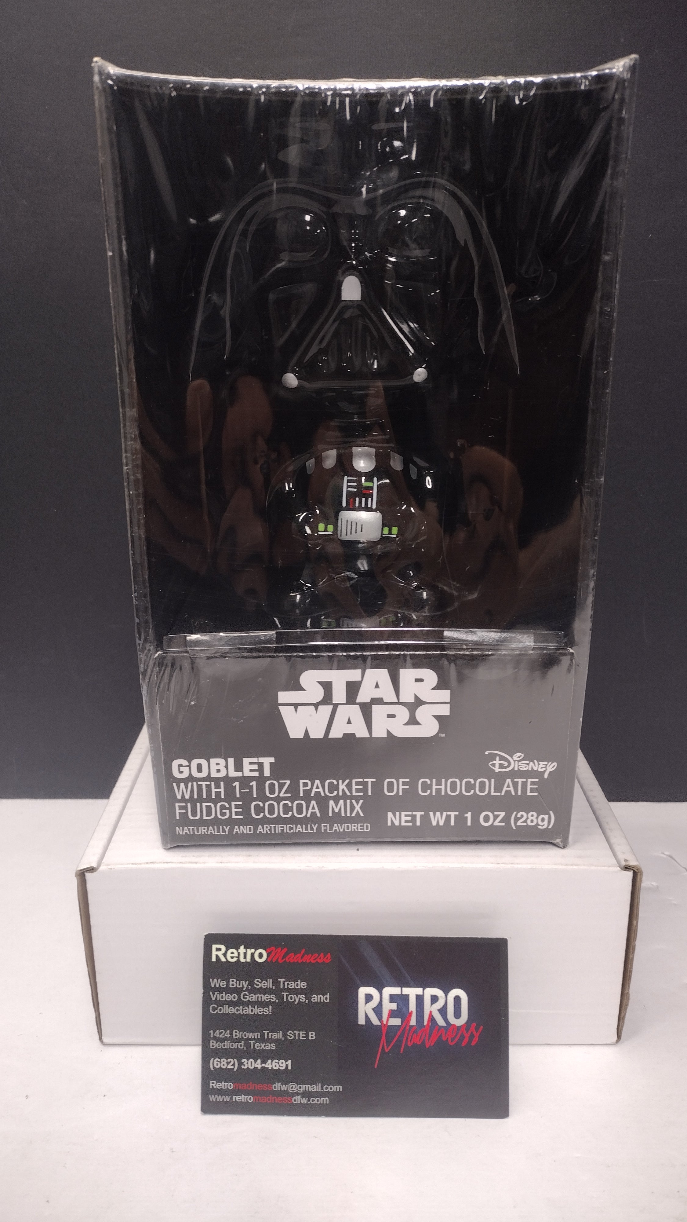 Star Wars Darth Vader Ceramic Goblet Gift Set with Hot Cocoa Mix (Galerie - Brand New / New in Package)