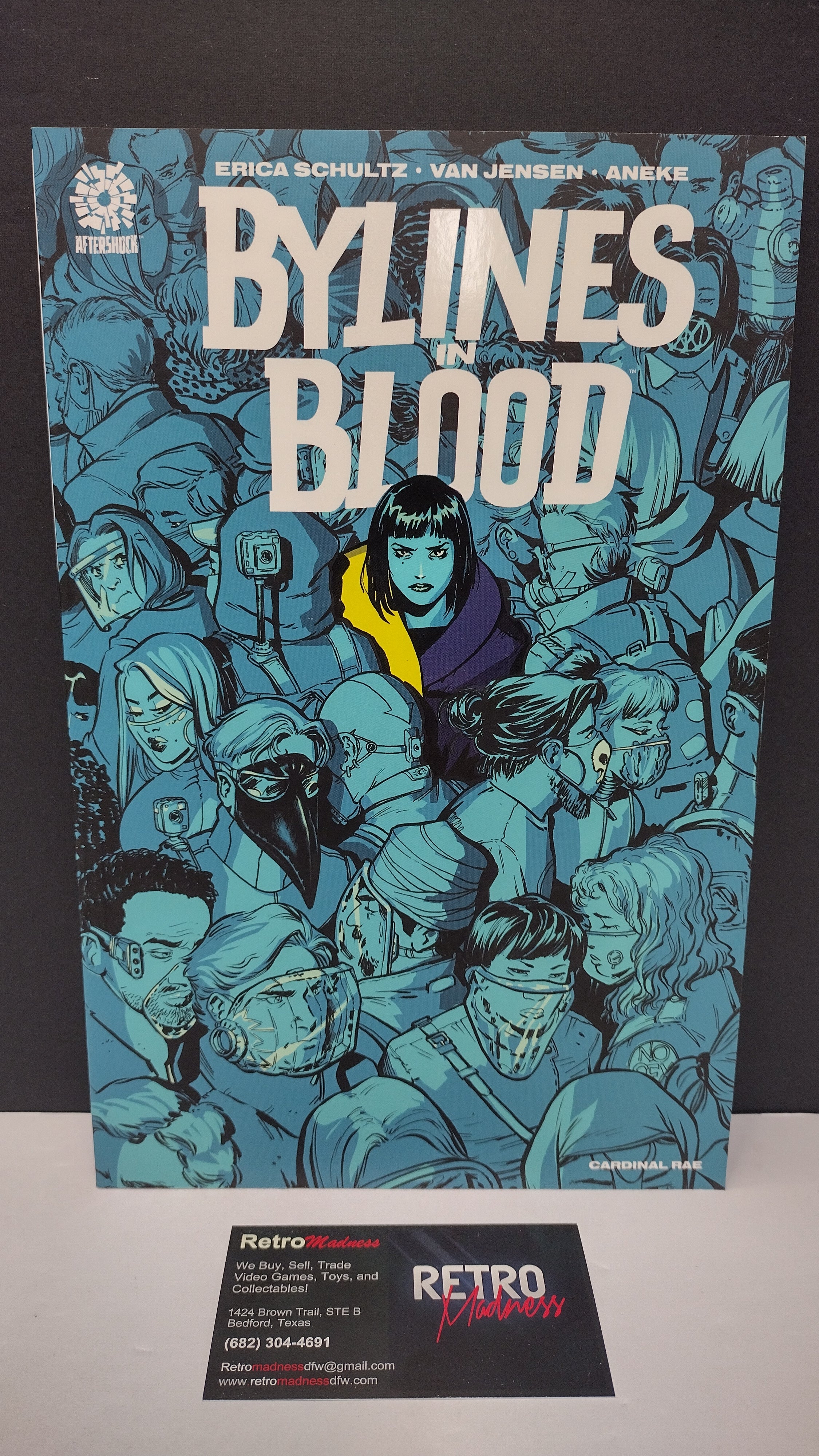 (MATURE) Bylines in Blood by Erica Schultz – New Paperback