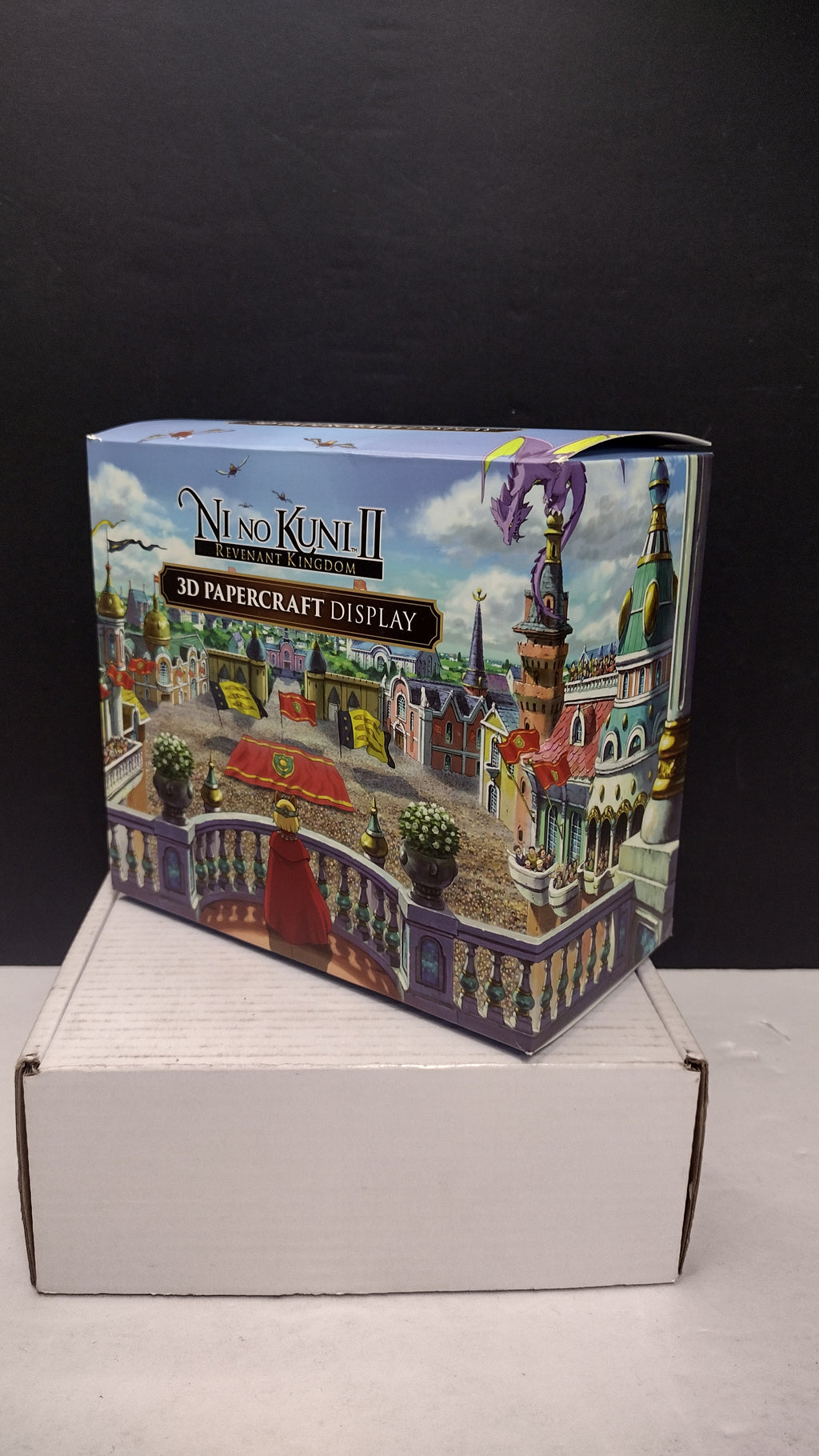 Ni No Kuni II: Revenant Kingdom 3D Papercraft Display Set (Bandai Namco / Level-5 - New Unused in Box / Complete)