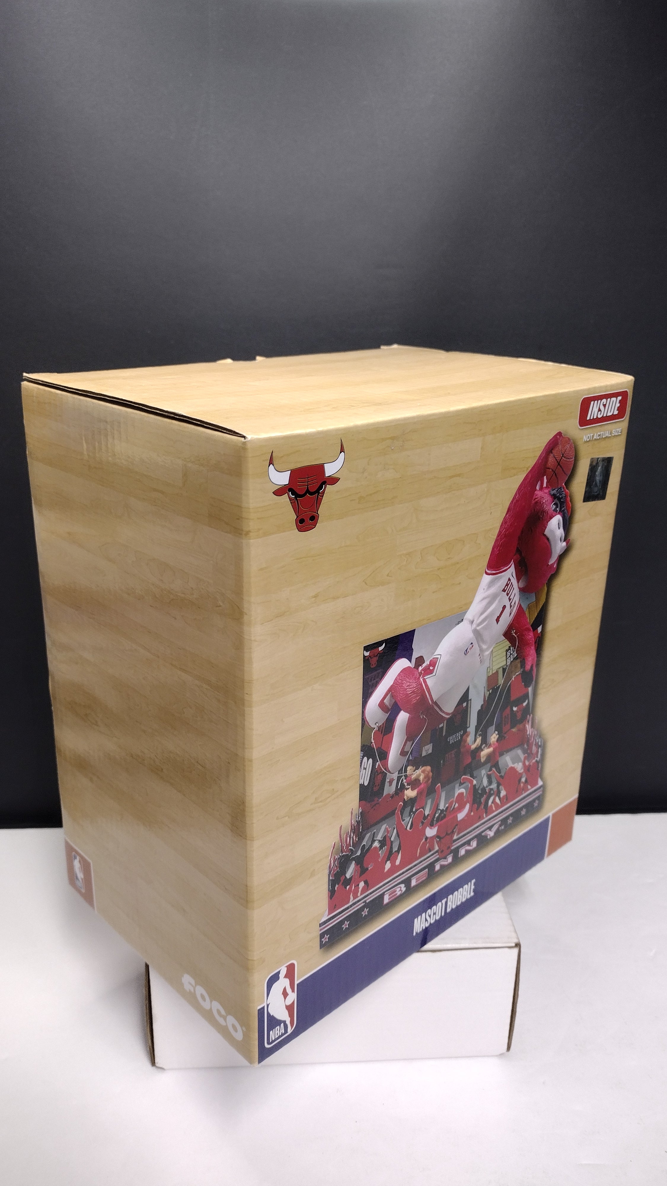 Benny The Bull Chicago Bulls Thanksgiving Mascot Bobblehead NBA Basketball