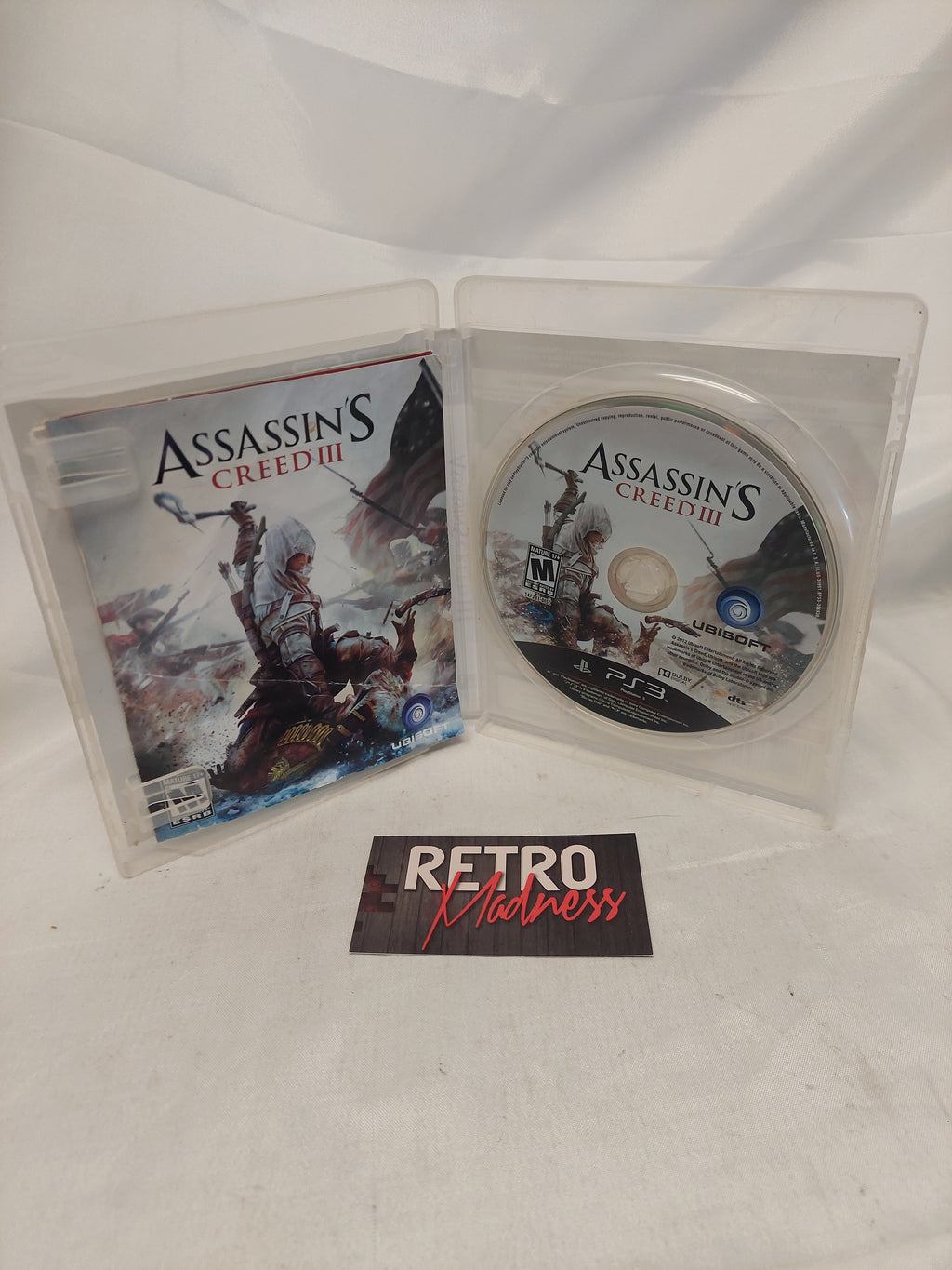 Sony PlayStation 3 PS3 Assassin's Creed III Video Game