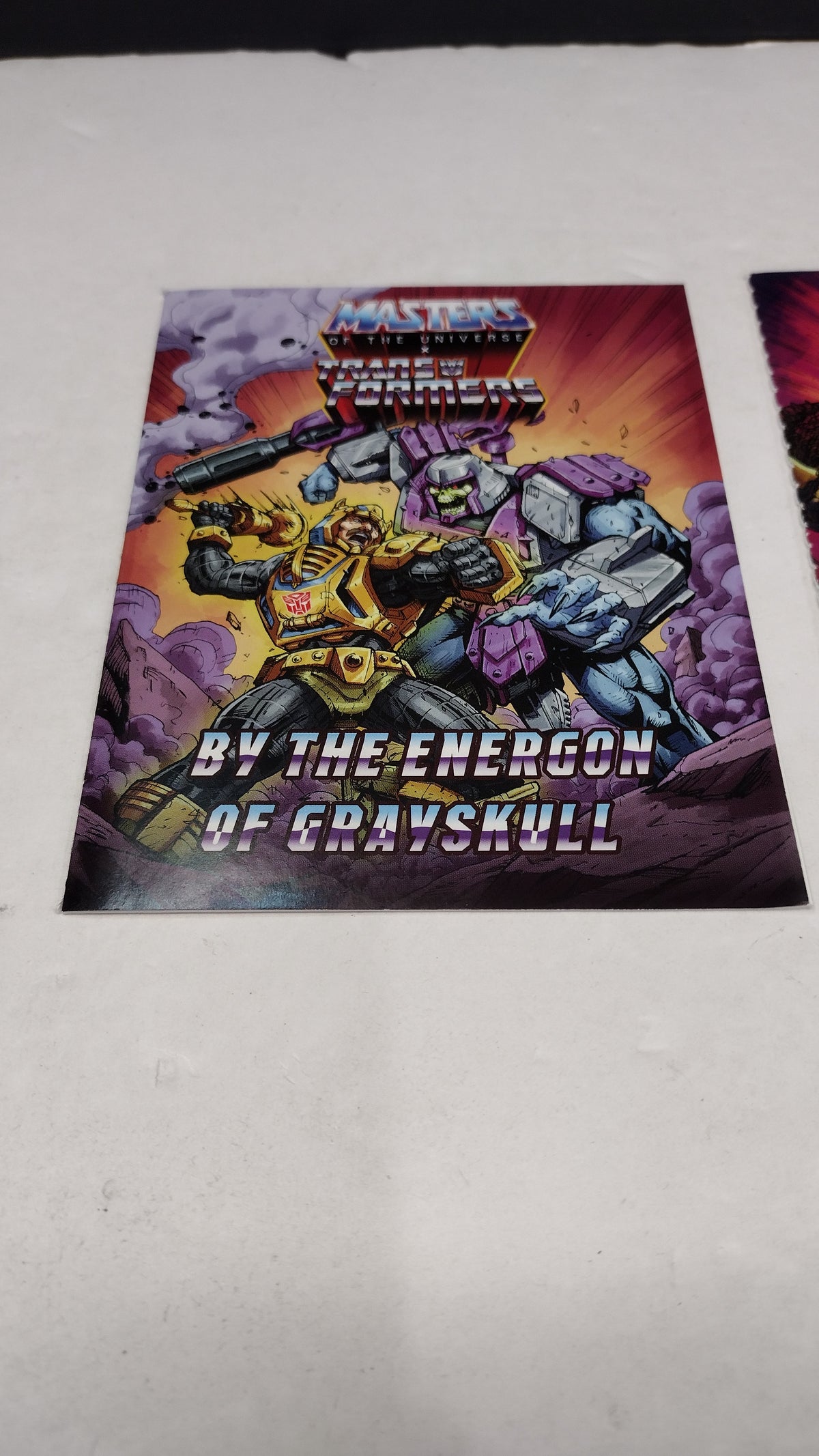 Masters of the Universe Modern Mini Comics Lot of 3 TMNT & Transformers crossover