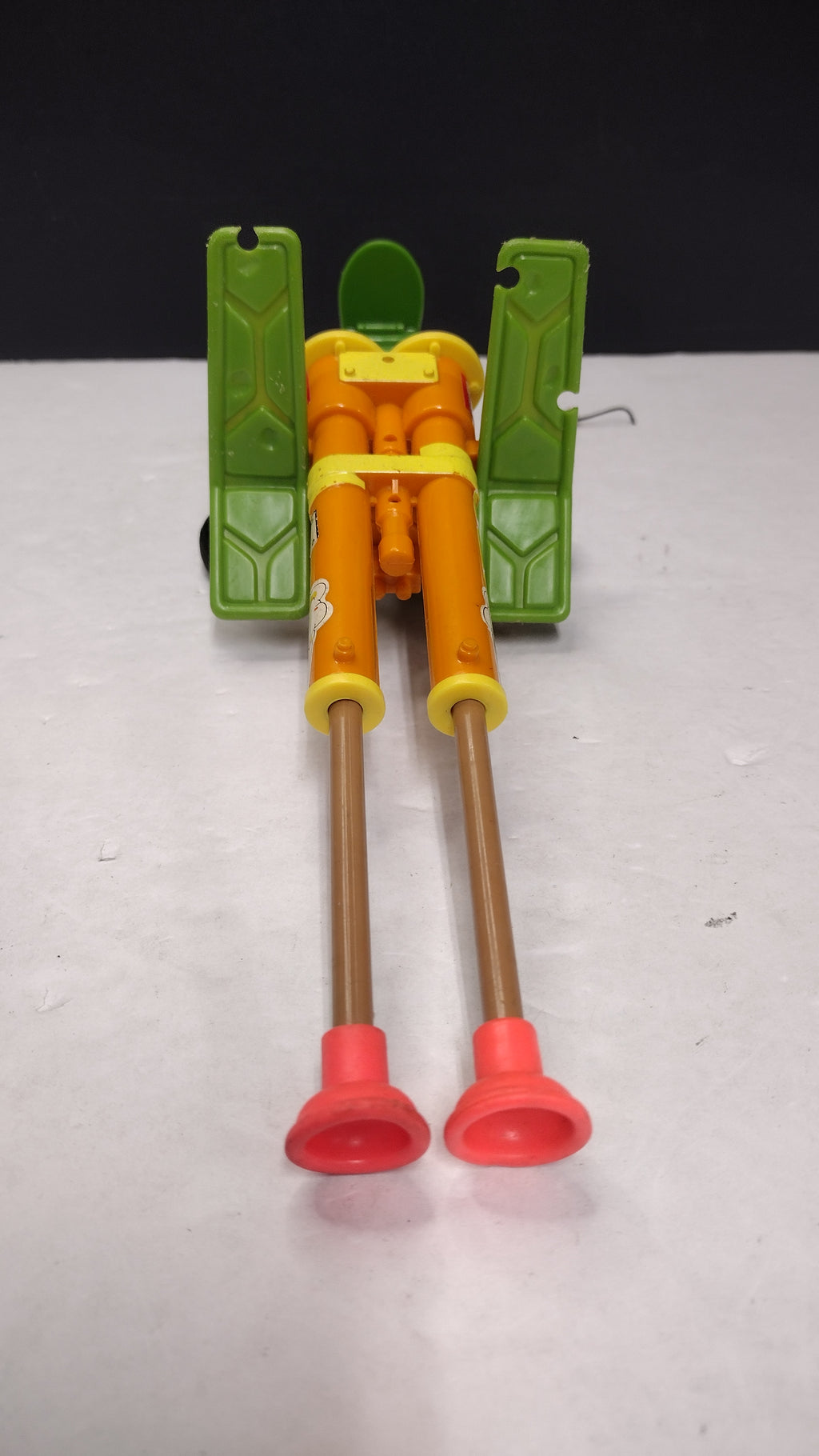 1989 TMNT Double Barreled Plunger Gun- Incomplete-