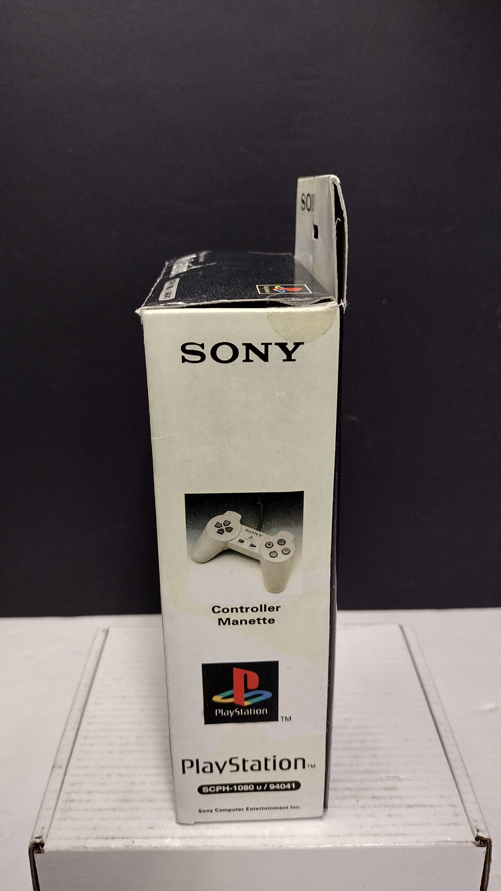 Official Sony PlayStation PS1 Original Controller SCPH-1080 (u/94041 - Brand New / Open Box Sealed Inner Polybag)