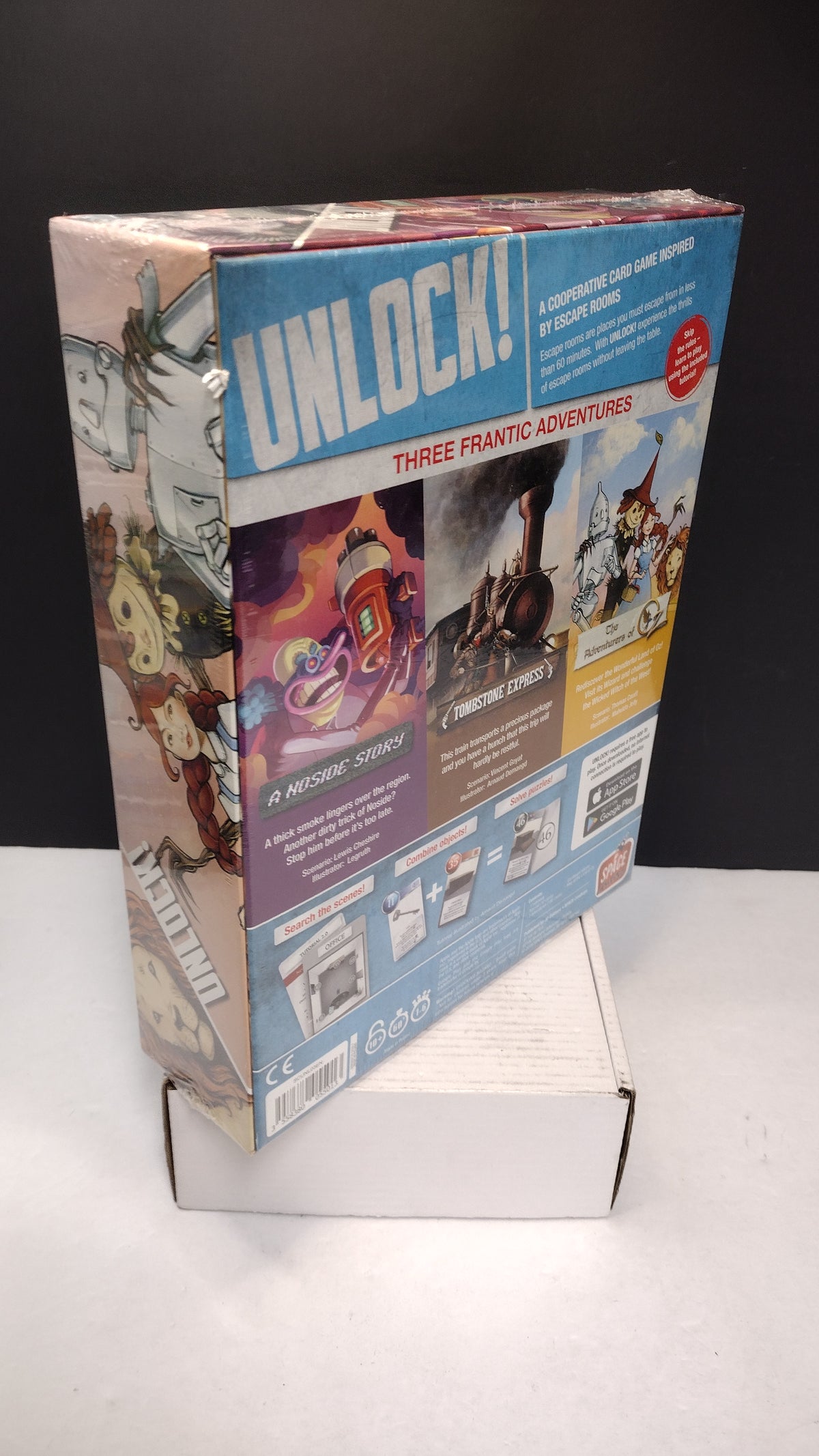 Unlock! Secret Adventures Escape Room Board Game 3-in-1 Box Set New Sealed