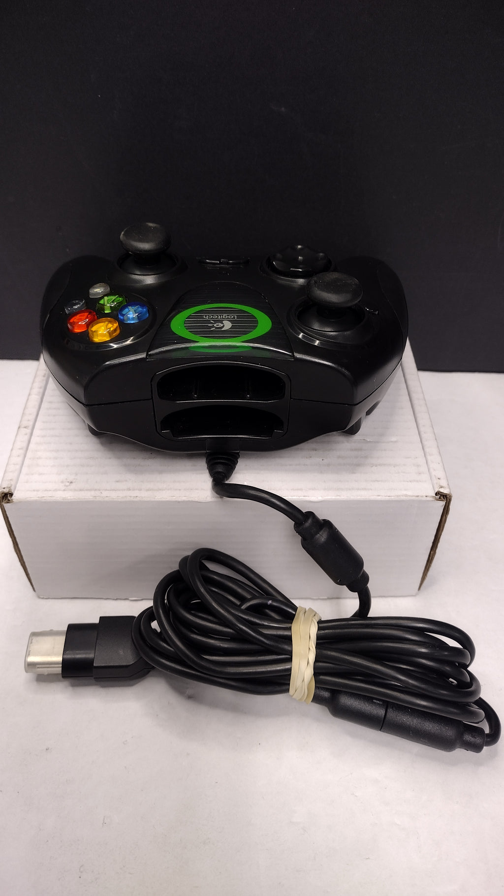 Logitech Thunderpad G-X3B9 Black Wired Controller- Original Xbox- Tested