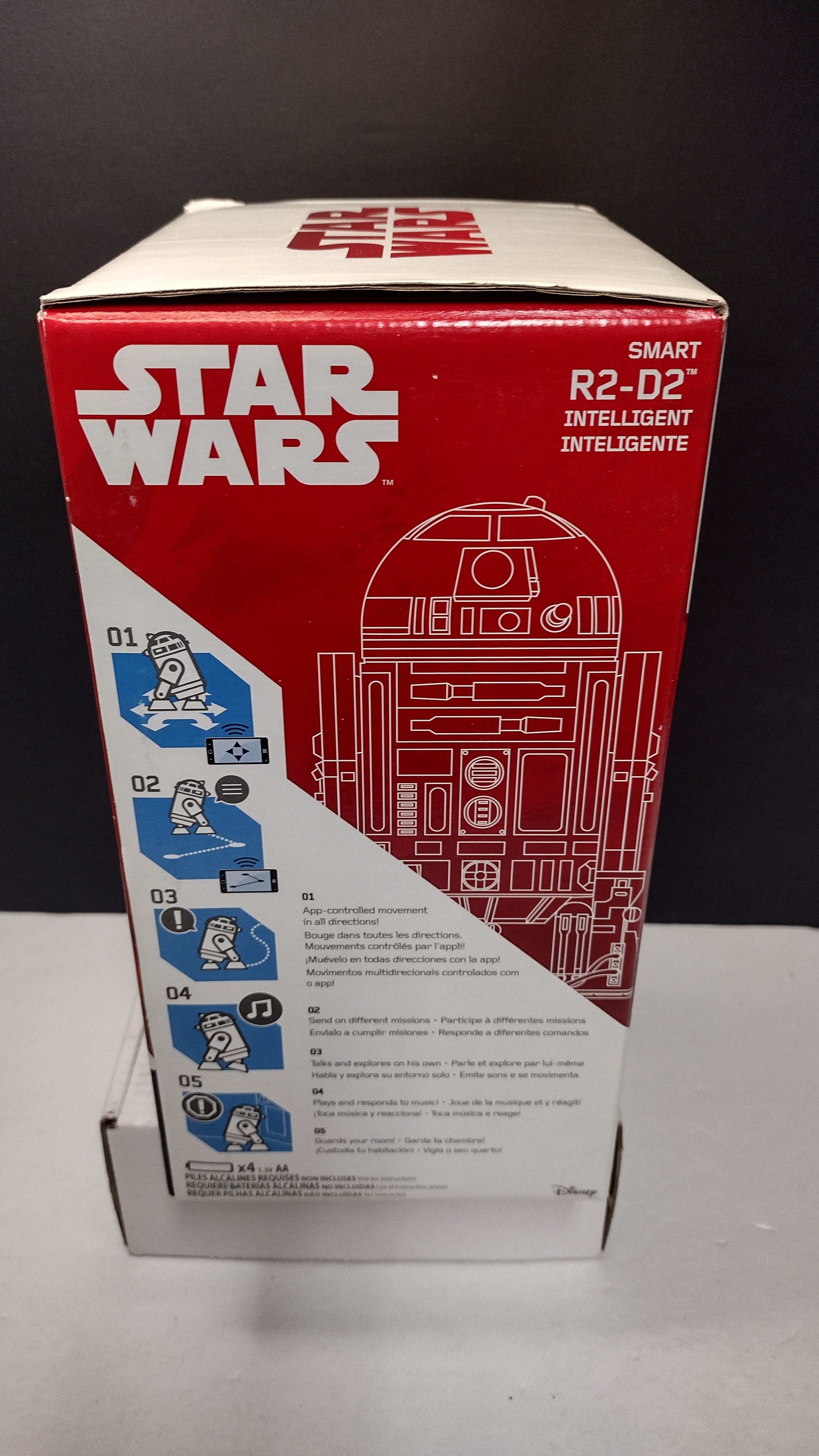 2016 Hasbro Star Wars Smart R2-D2 Intelligent Droid App-Controlled RC Robot NIB