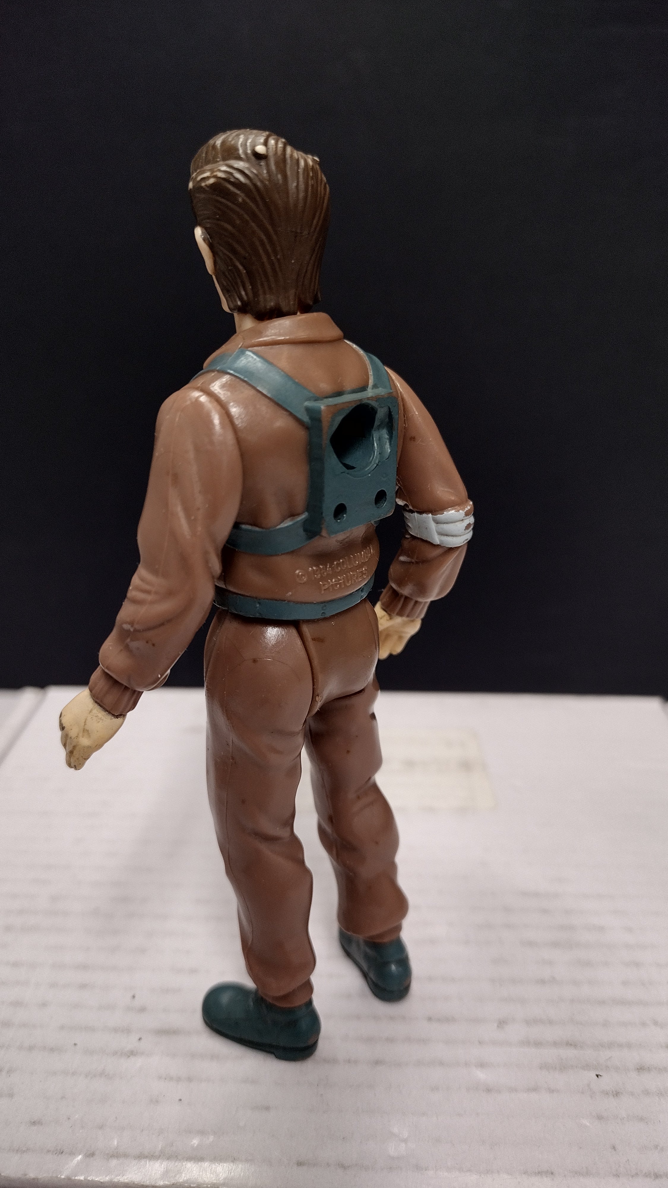 Vintage 1984 Kenner The Real Ghostbusters Peter Venkman Action Figure (Loose)