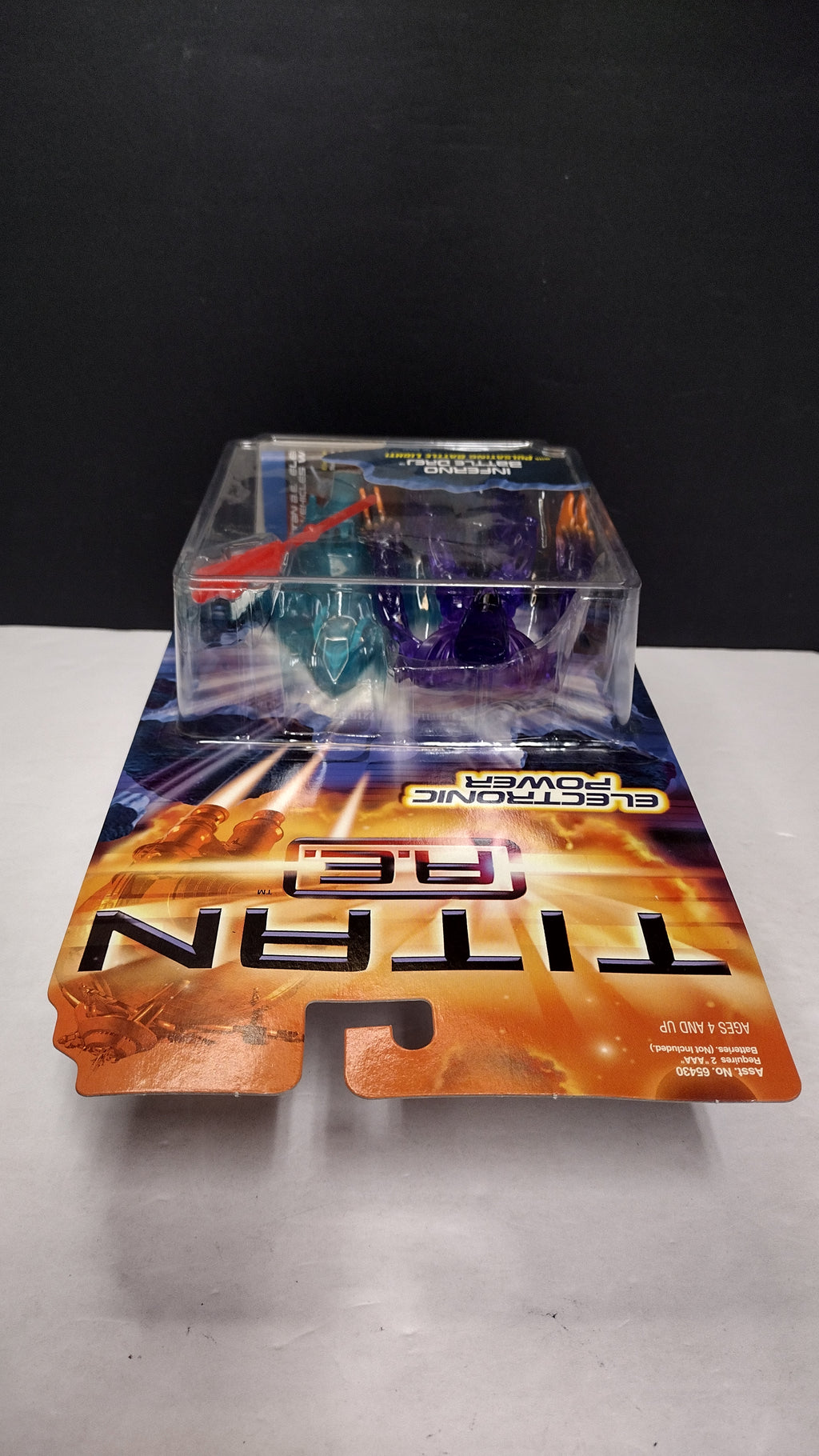 Vintage Titan A.E. (2000) Inferno Battle Drej 5-Inch Electronic Action Figure NIB