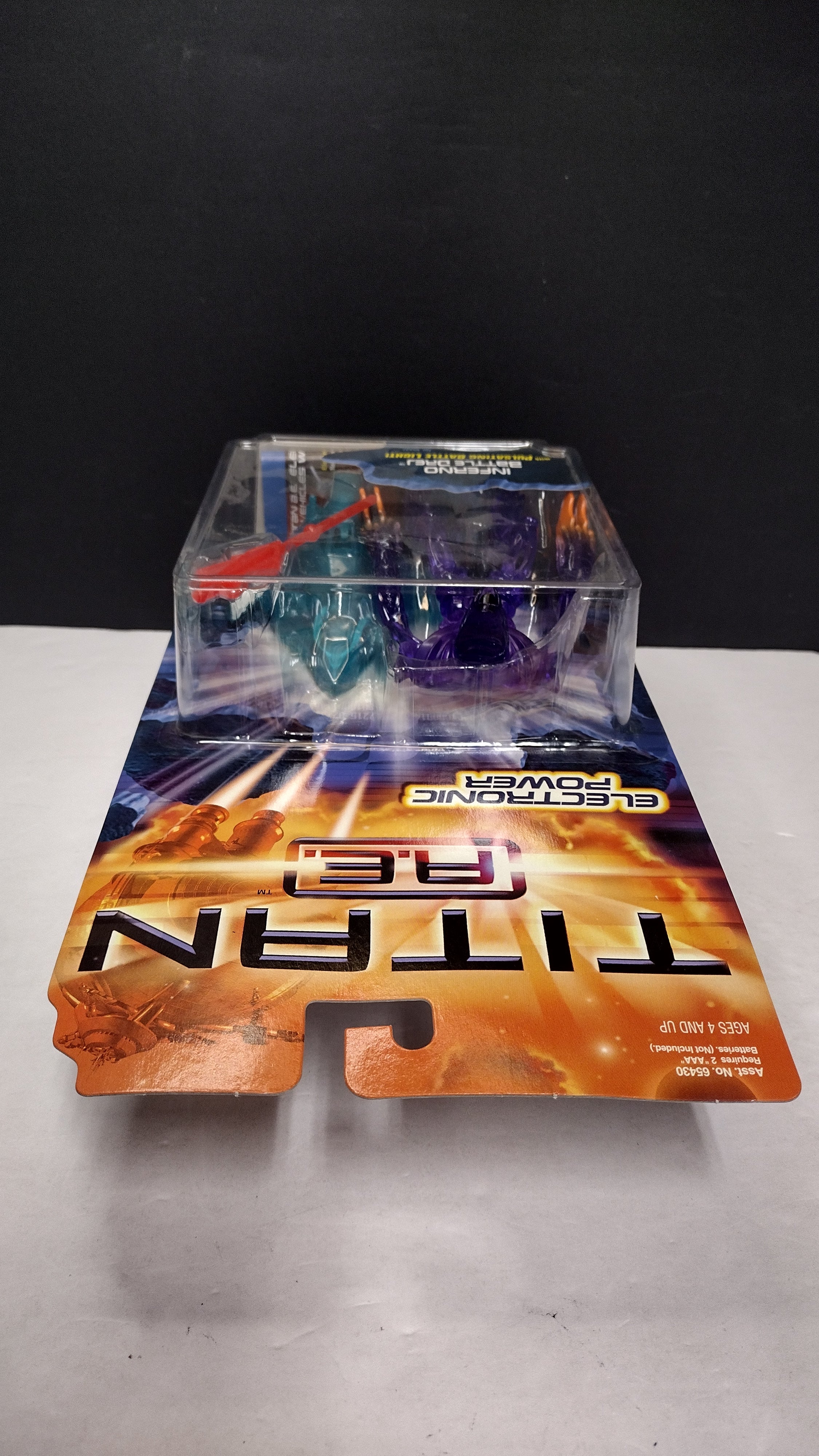 Vintage Titan A.E. (2000) Inferno Battle Drej 5-Inch Electronic Action Figure NIB
