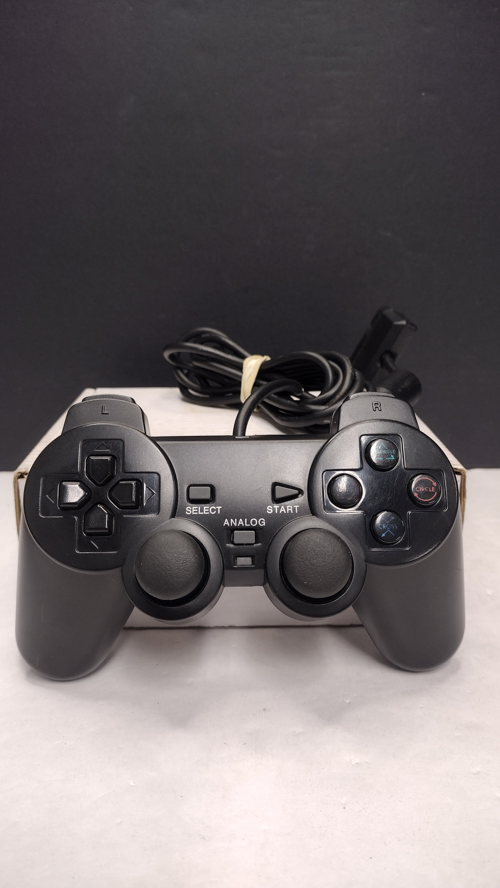 Sony PlayStation 2- 3rd Party Analog Controller 2- Black- Tested