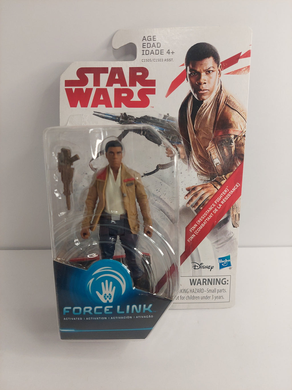 Star Wars Finn (Resistance Fighter) Force Link Figure