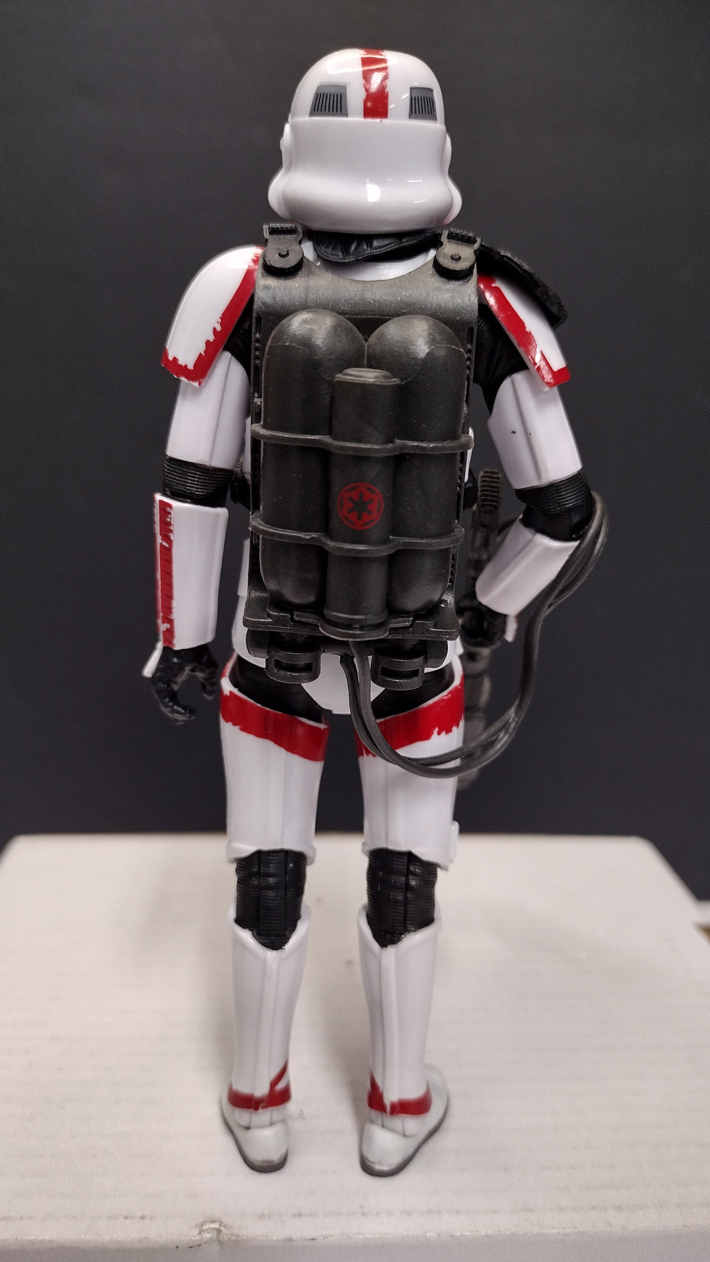 Star Wars The Black Series: Incinerator Stormtrooper – 6" Scale (The Mandalorian) - Loose