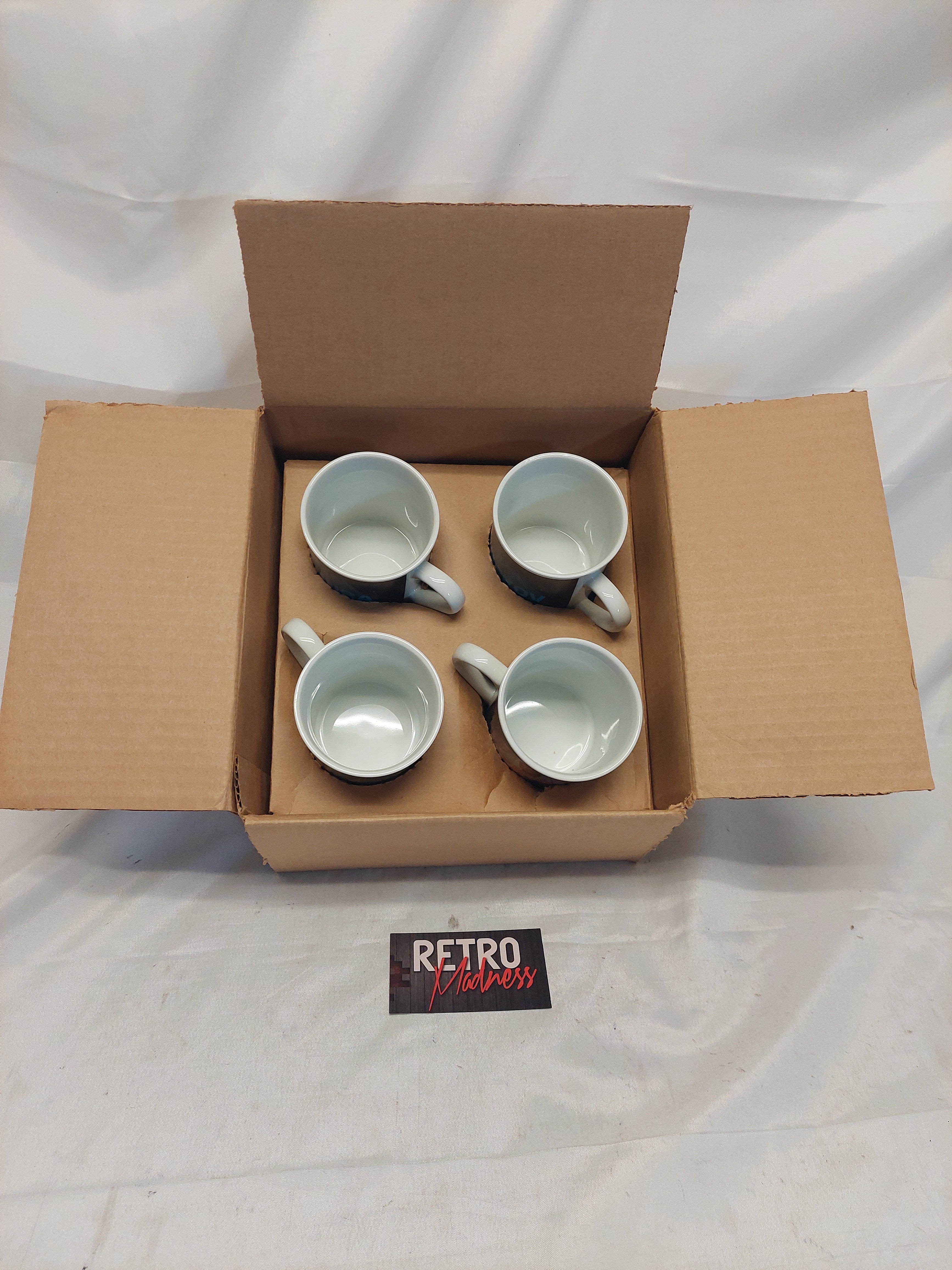 Vintage Hamilton Collection Star Trek 4 Coffee Mugs Lot A