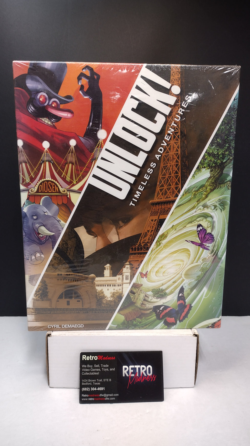 Unlock! Timeless Adventures Escape Room Board Game 3-in-1 Box Set New Sealed