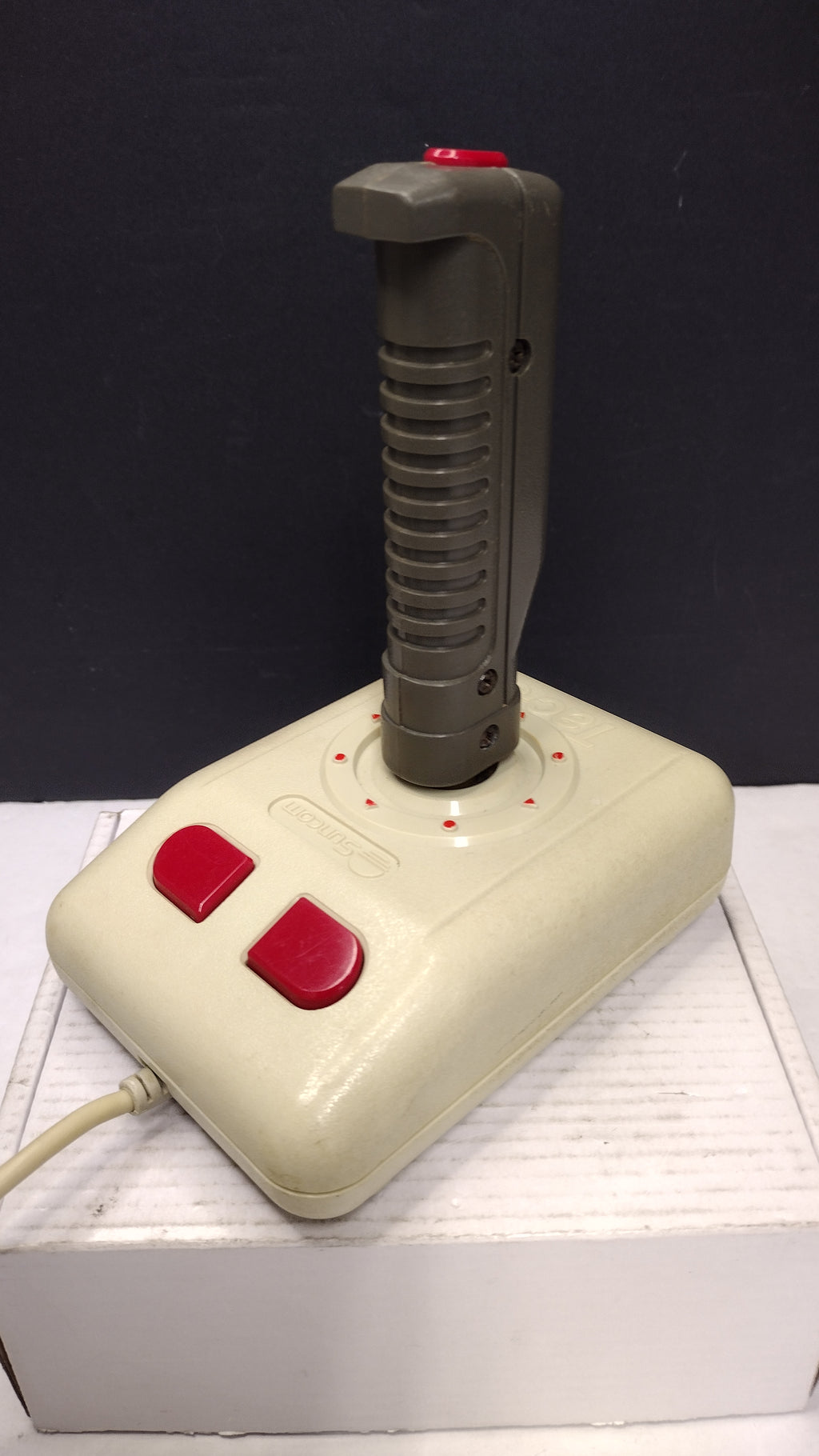 Suncom Tac-3 Joystick Controller Commodore 64 Amiga Atari Untested