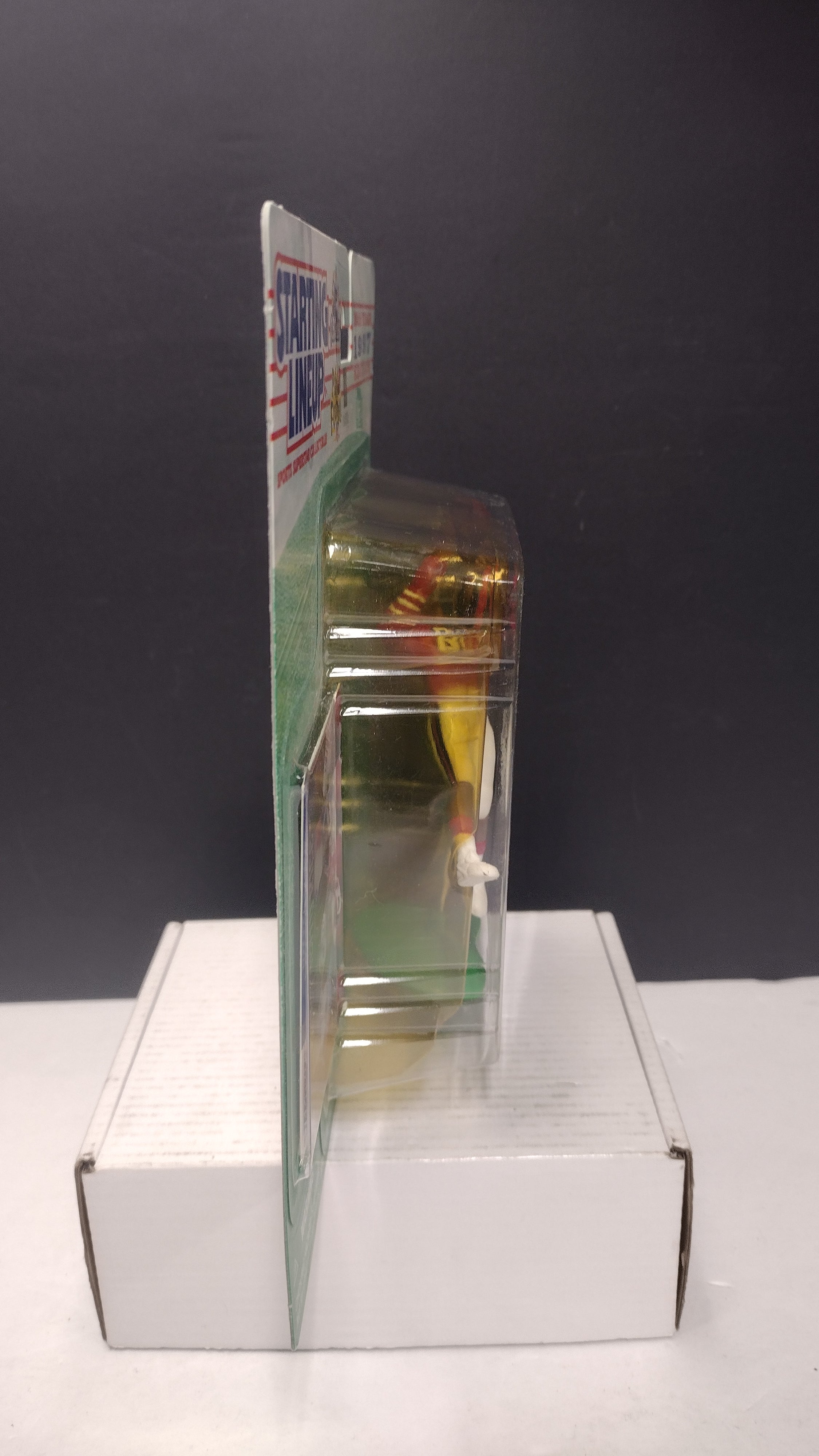 Vintage 1997 Starting Lineup NFL Football Figures Jerry Rice & Brett Favre 2-Pack (Kenner - Sealed on Card / Yellowed Bubble)