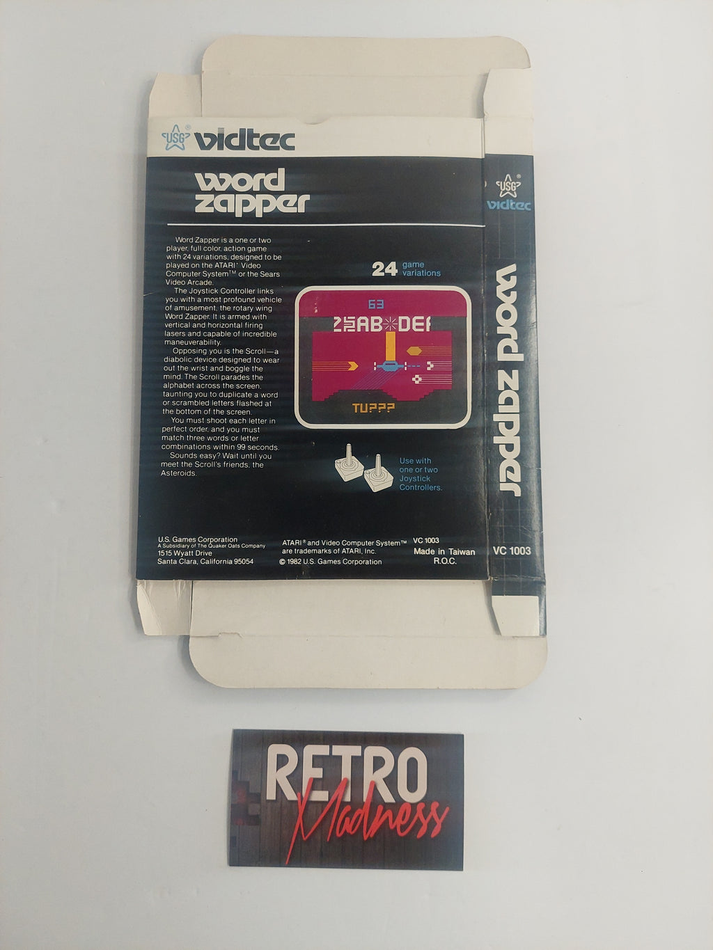 Vintage Atari 2600 Game Boxes ONLY No Games