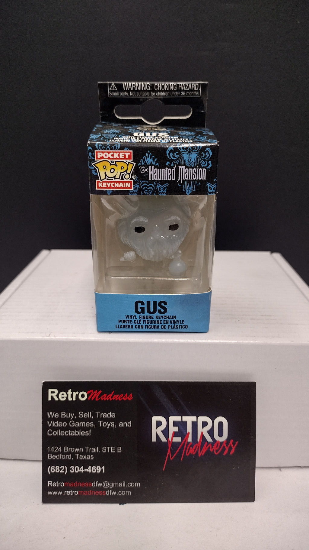 Disney's The Haunted Mansion – Gus Vinyl Figure Pocket Pop! Keychain by Funko