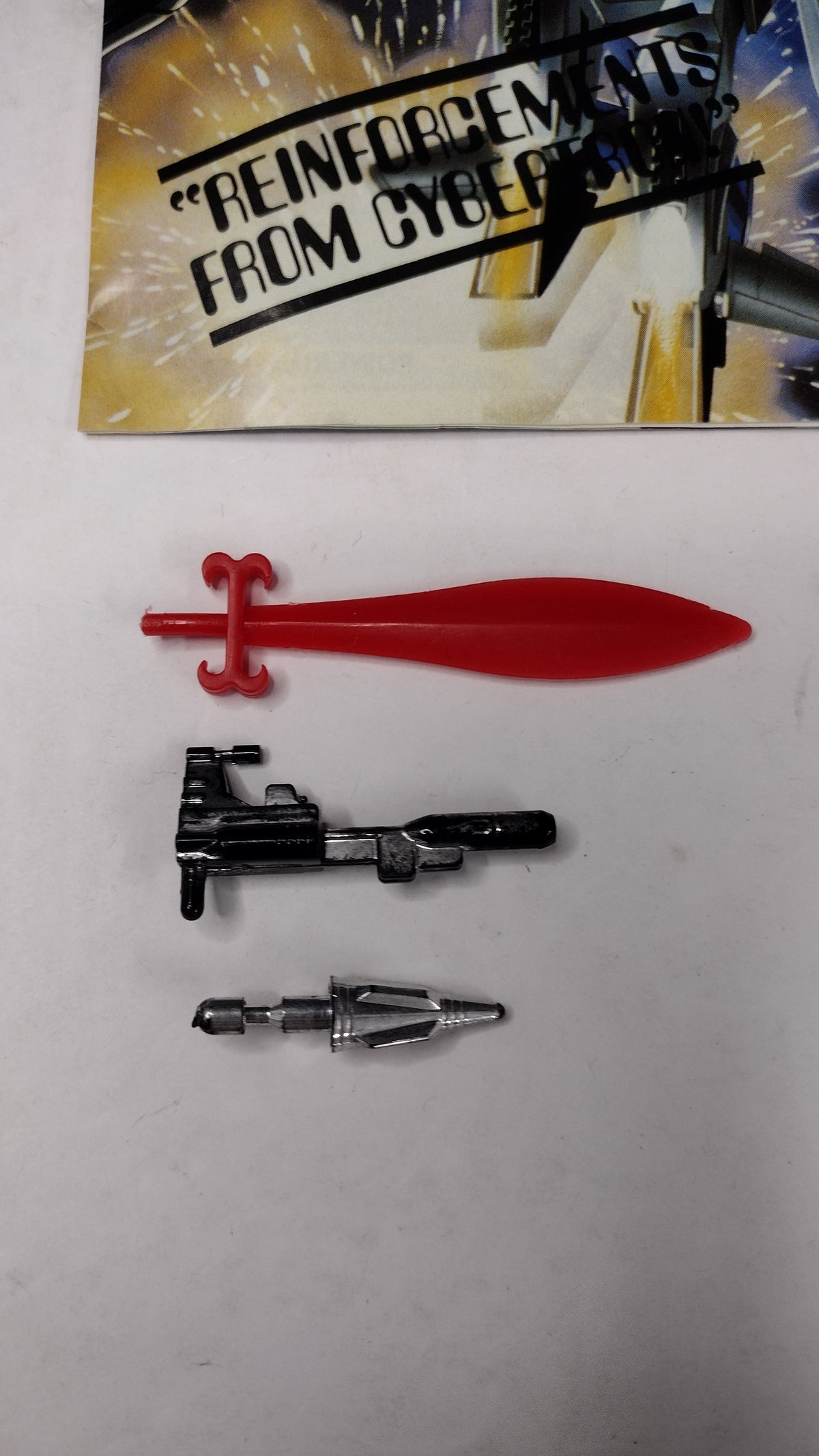 Vintage Original G1 Transformers Slag Accessories & Inserts Lot