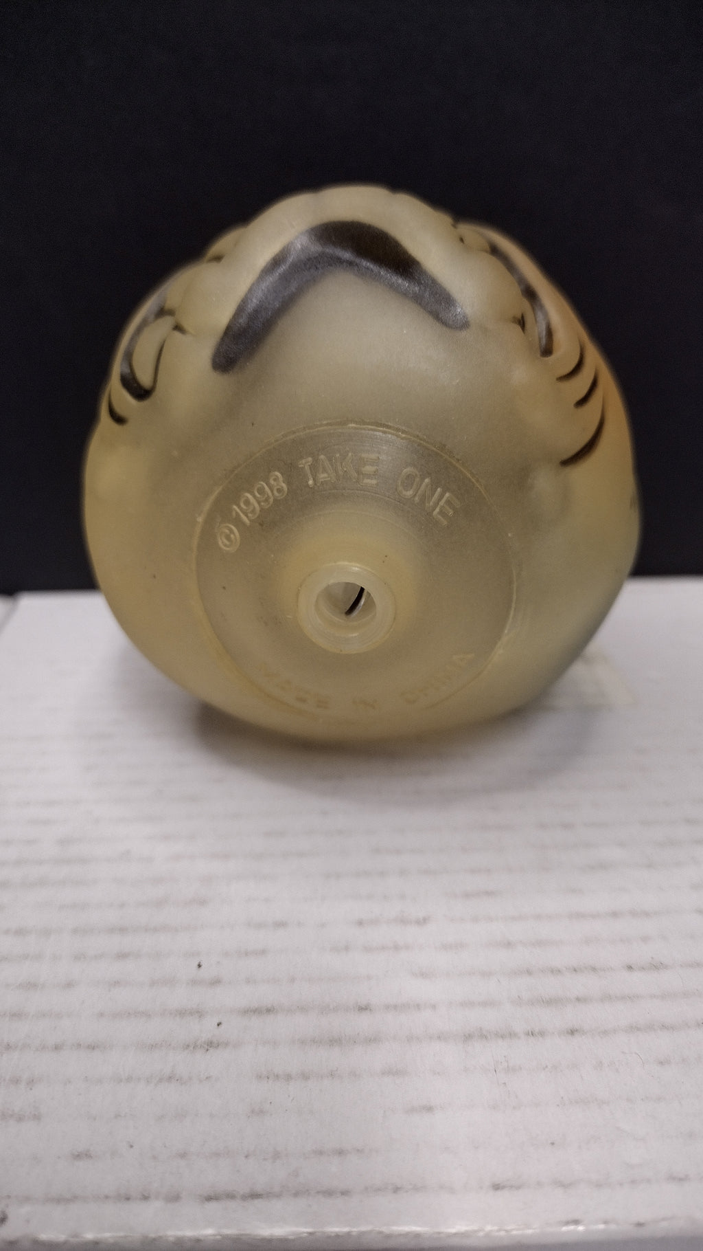 Vintage 1998 Take One Screechers Monster Ghost Ball Sound Maker Halloween Toy (Works / Squeaks - Great Shape)