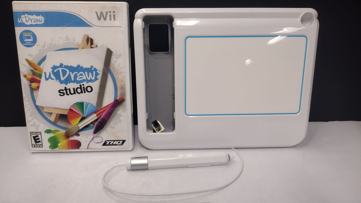 Nintendo Wii uDraw Game Tablet with uDraw Studio Game Disc- Tested and Works
