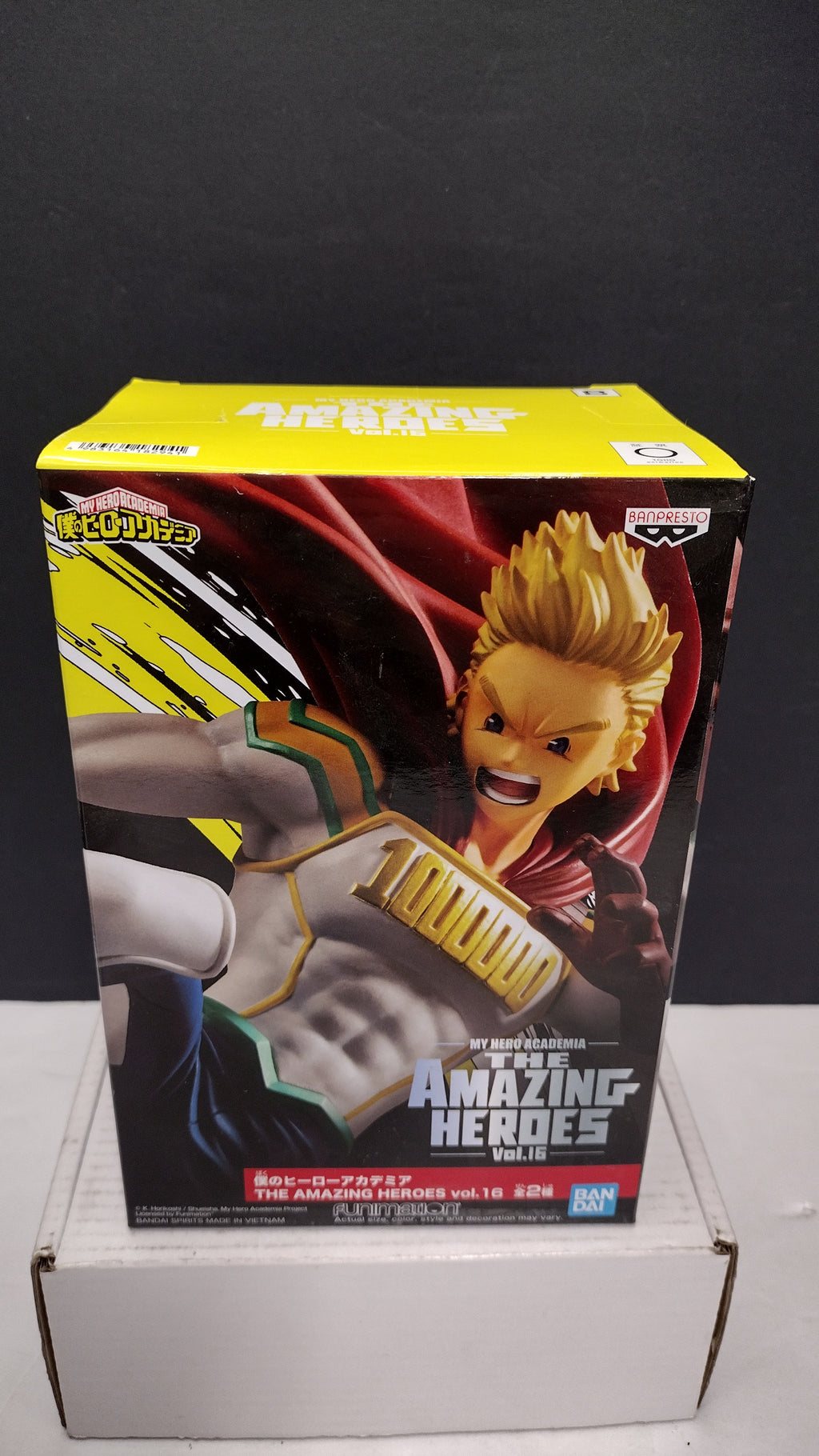 My Hero Academia The Amazing Heroes Vol. 16 Mirio Togata (Lemillion) Statue Figure (Banpresto / Bandai Spirits - Brand New Sealed)