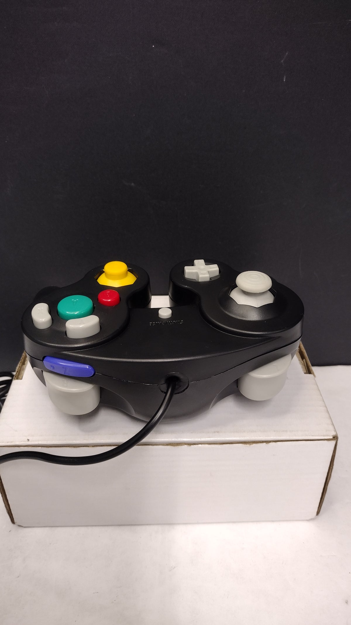 Nintendo GameCube Wired Controller Black Third Party Tested Works