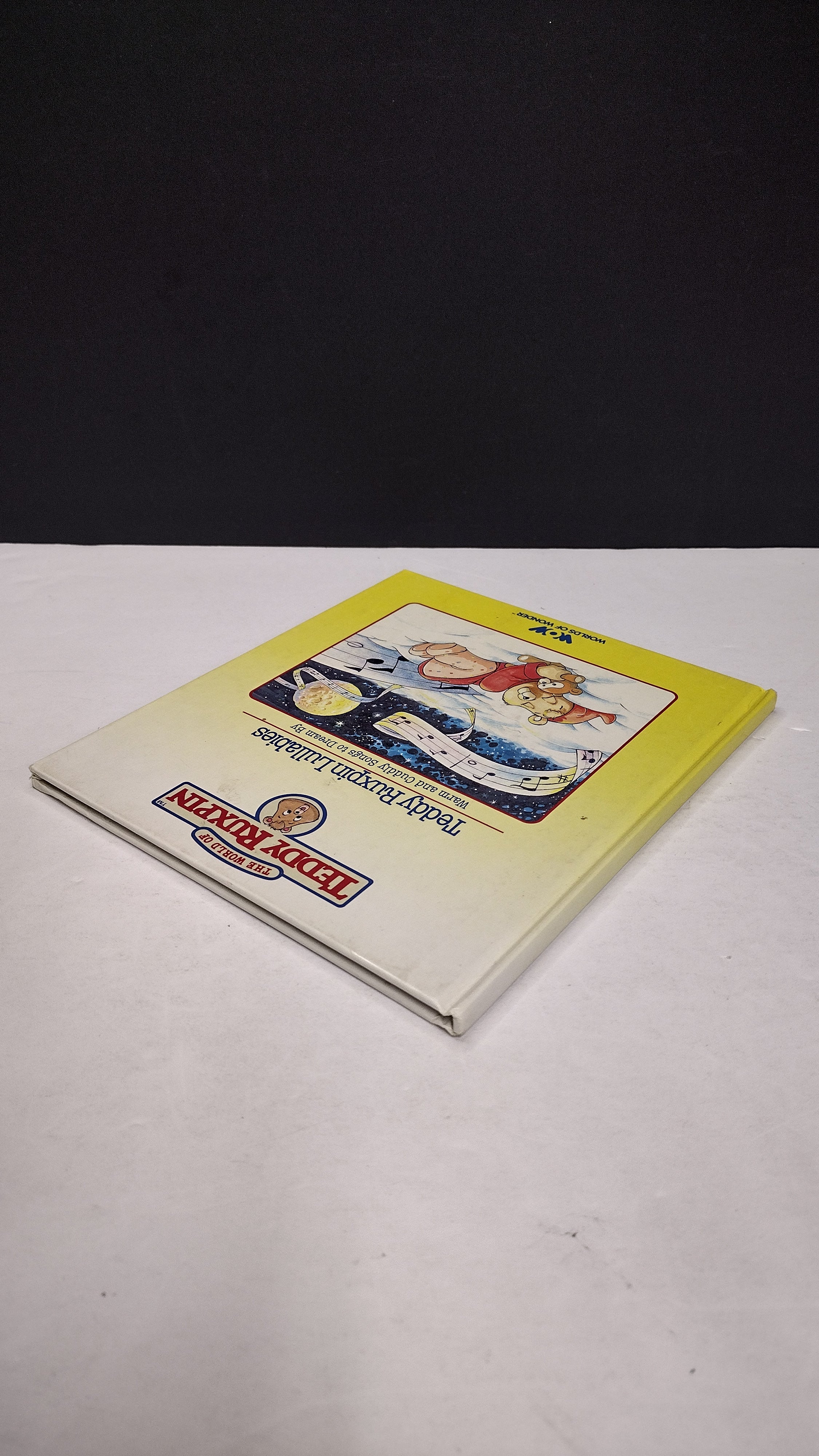 Vintage 1985 Teddy Ruxpin Hardcover 2-Book Storybook Lot (Worlds of Wonder) – Books Only, No Cassettes