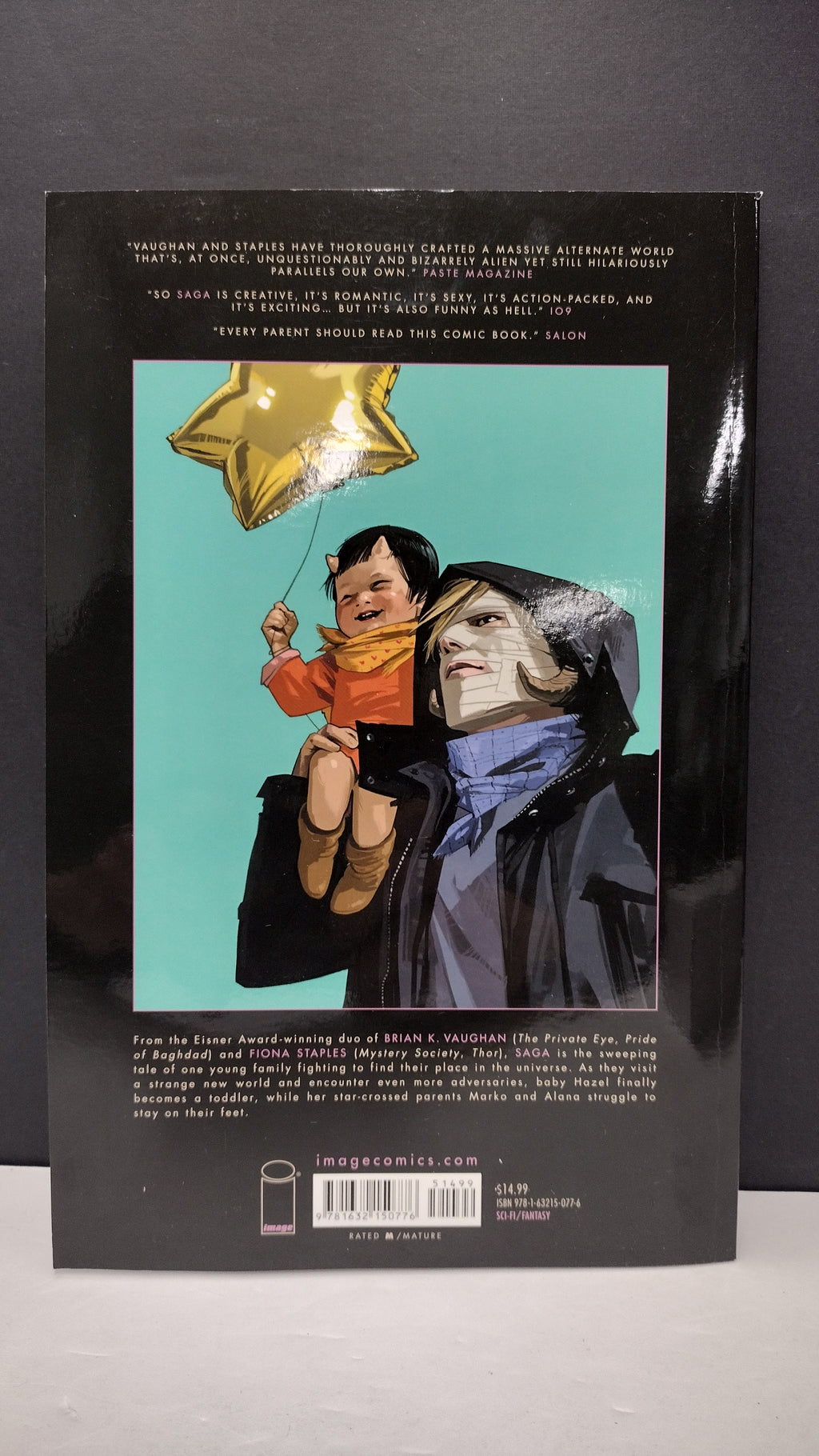(MATURE) Saga, Vol. 4 by Brian K. Vaughan & Fiona Staples – New Paperback