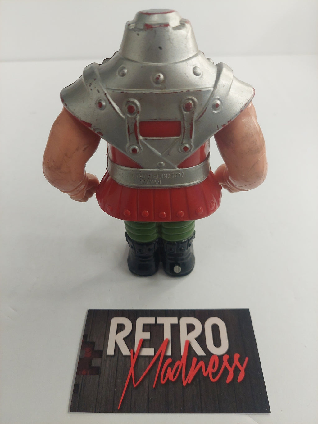 Vintage 1982 Masters of the Universe MOTU Ram Man Figure Incomplete