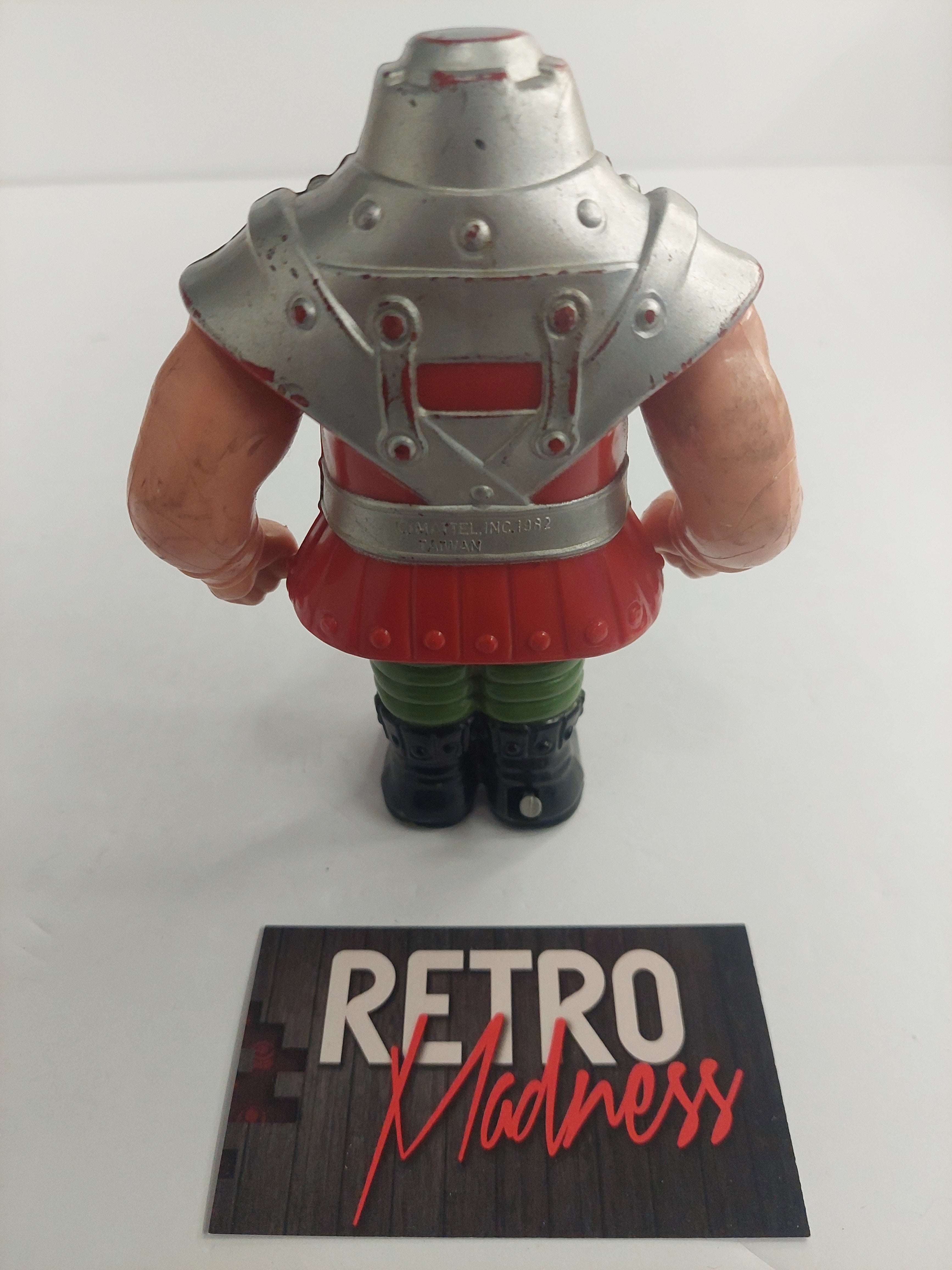 Vintage 1982 Masters of the Universe MOTU Ram Man Figure Incomplete
