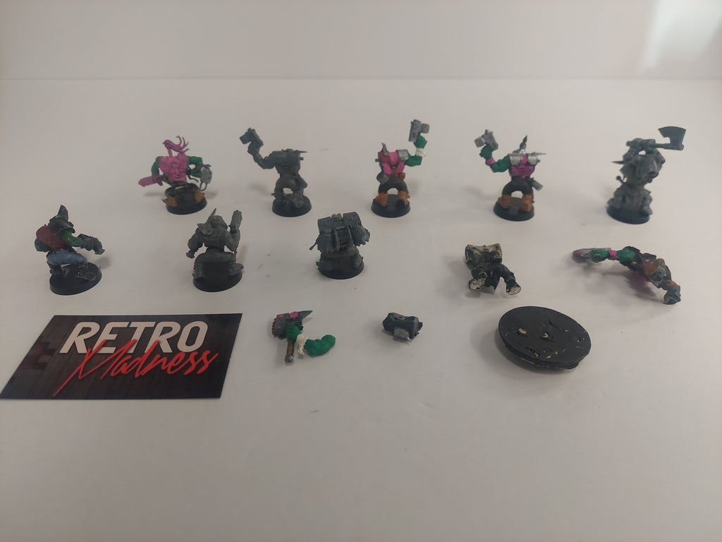 Warhammer Ork Boyz Miscellaneous Lot E Games Workshop