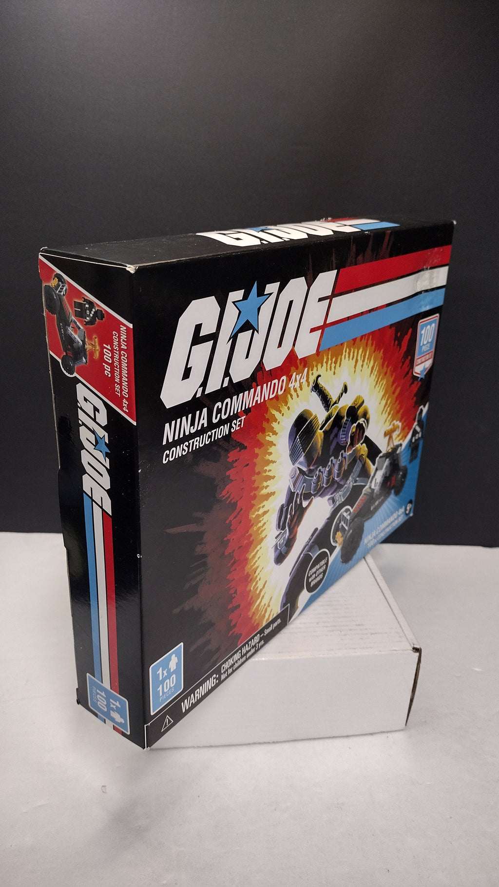 G.I. Joe Ninja Commando 4x4 Construction Set (Model GJ3522-03) NIB (Sealed / Front Sticker Damage)